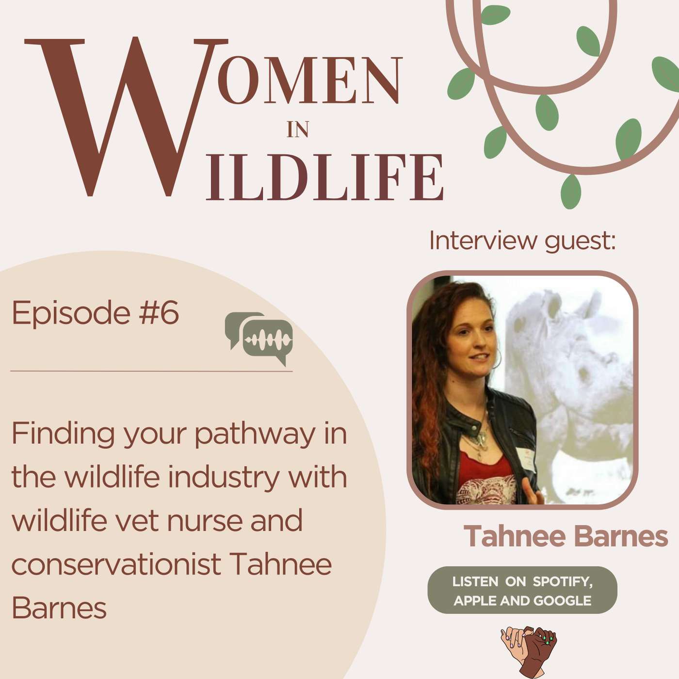 Finding your pathway in the wildlife industry with wildlife vet nurse and conservationist Tahnee Barnes
