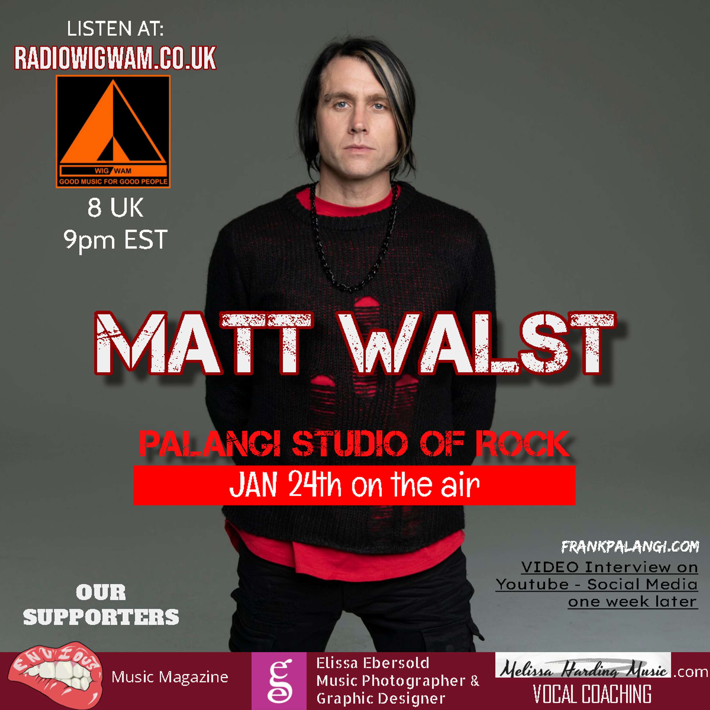 Palangi\'s Studio of Rock - The Radio Wigwam Interviews