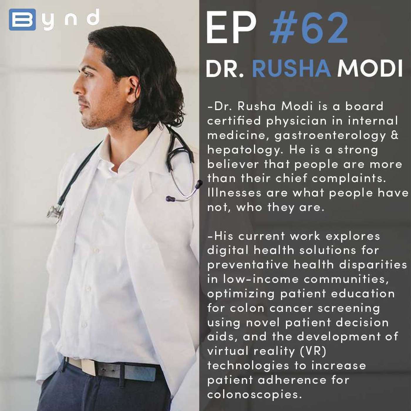 Dr. Rusha Modi - Alchemy of politics, Doctors in Politics, Vaccine mandates & more.