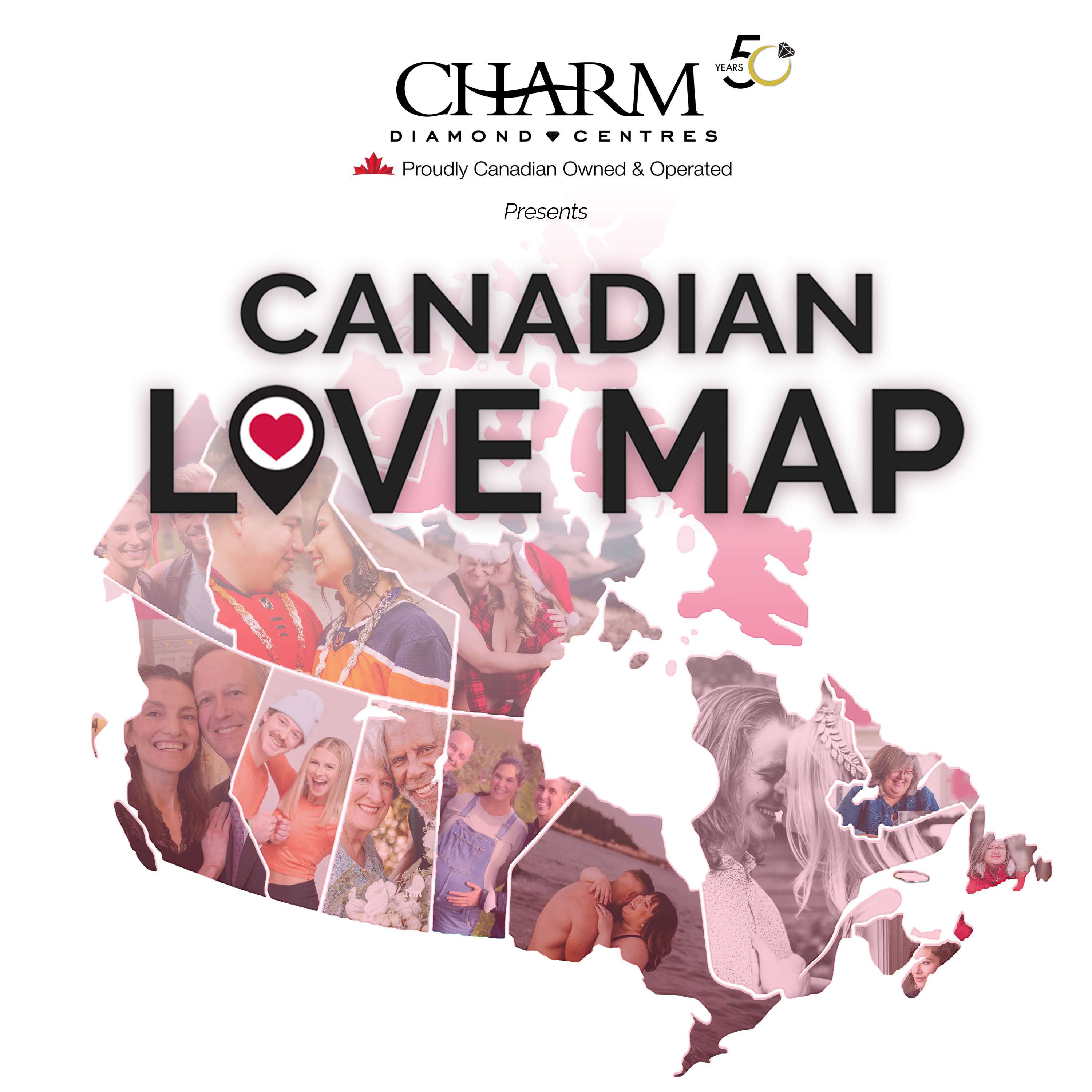 Canadian Love Map Artwork