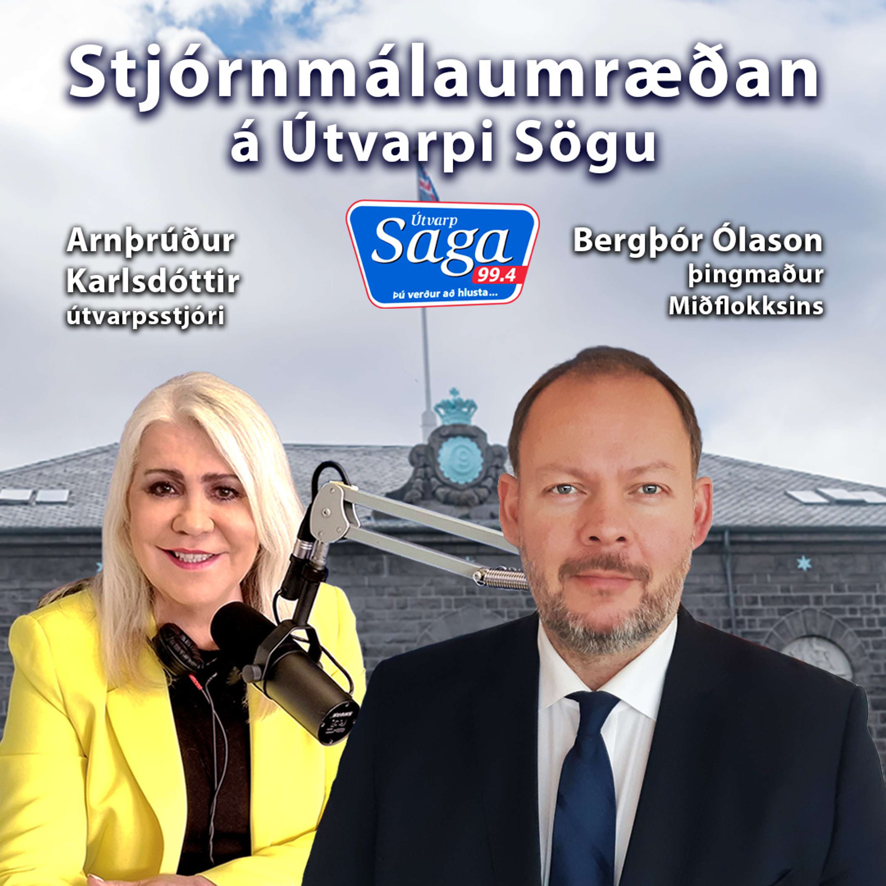 Stjórnmálaumræðan - Bergþór Ólason alþingismaður Miðflokksins