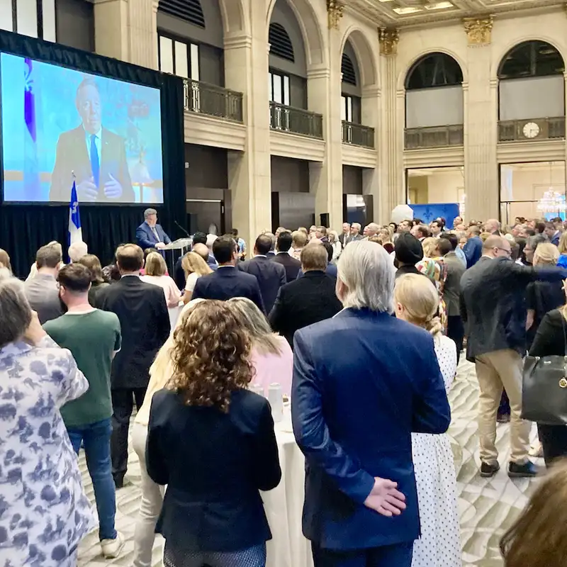 REPORTAGE - Le bureau du Québec à Toronto célèbre la fête nationale sans chef de poste permanent
