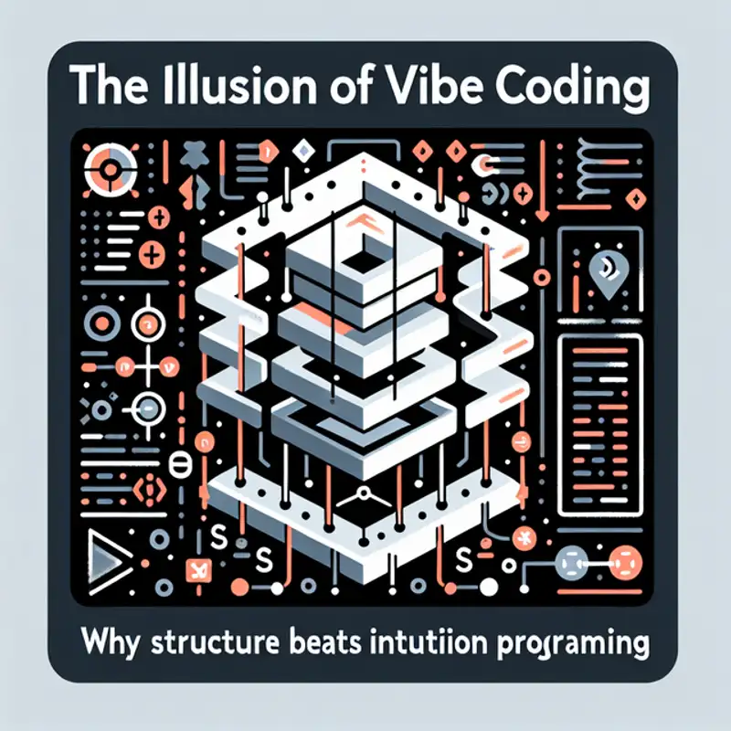 The Illusion of Vibe Coding: Why Structure Beats Intuition in Programming