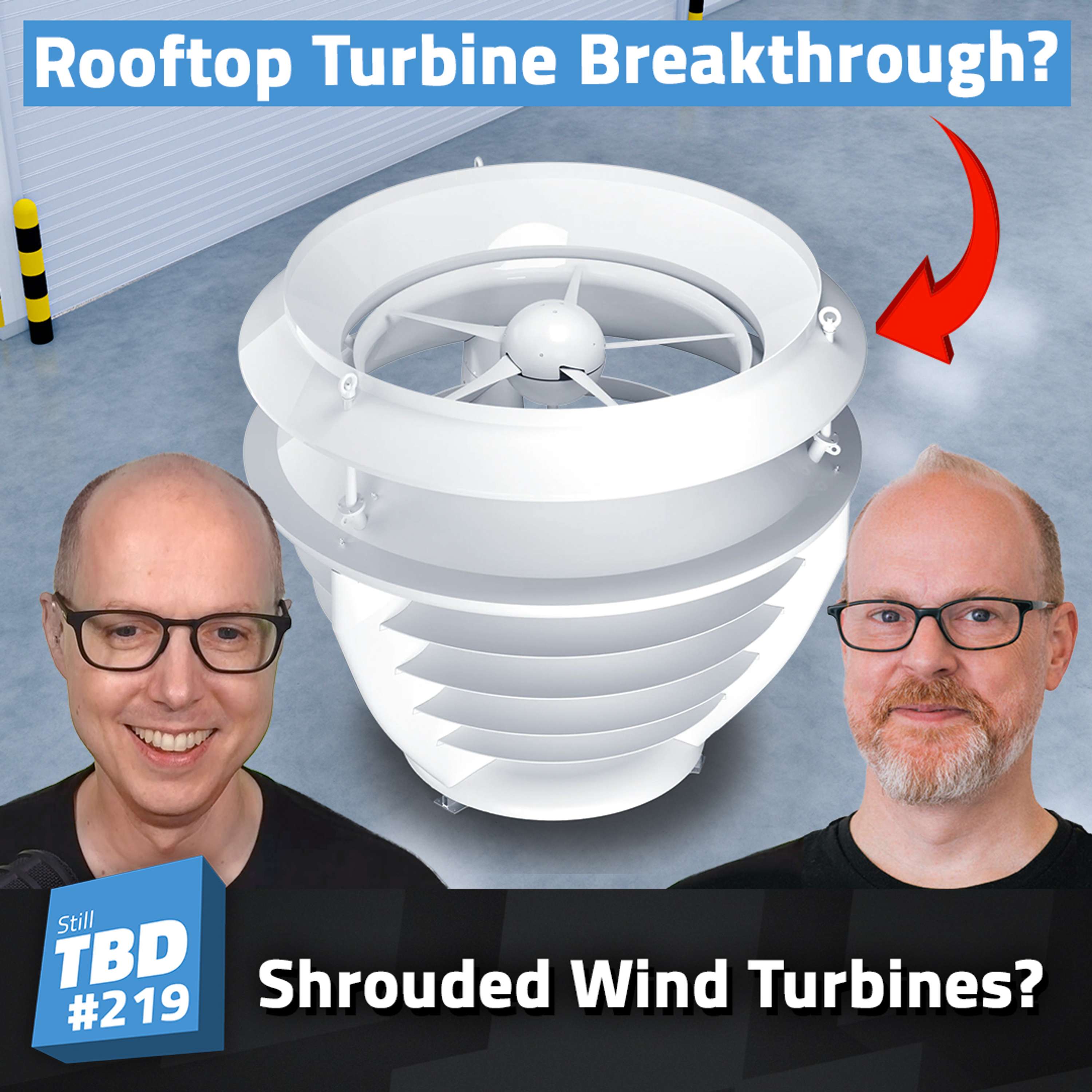 cover of episode 219: Shrouded Rooftop Wind Turbines