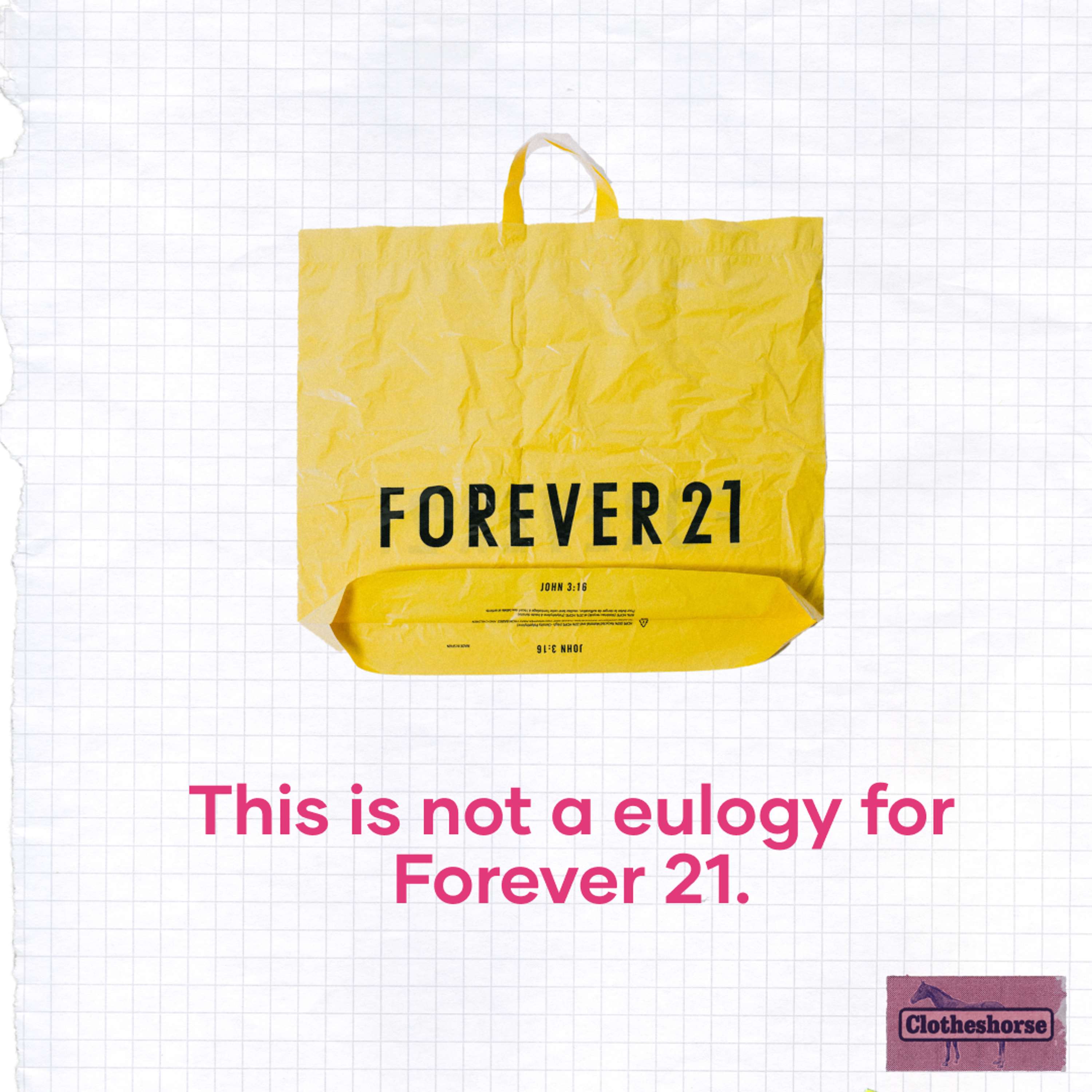 Episode 231: This is not a eulogy for Forever 21. — Clotheshorse with Amanda Lee McCarty cover