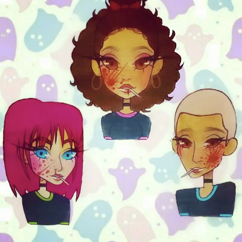 S5: EP1: THE GUMMING OF CHRISTINE BROWN, CURSED BUTTONS, & BLOODY HARVEST CAKE  (DRAG ME TO HELL 2009) 