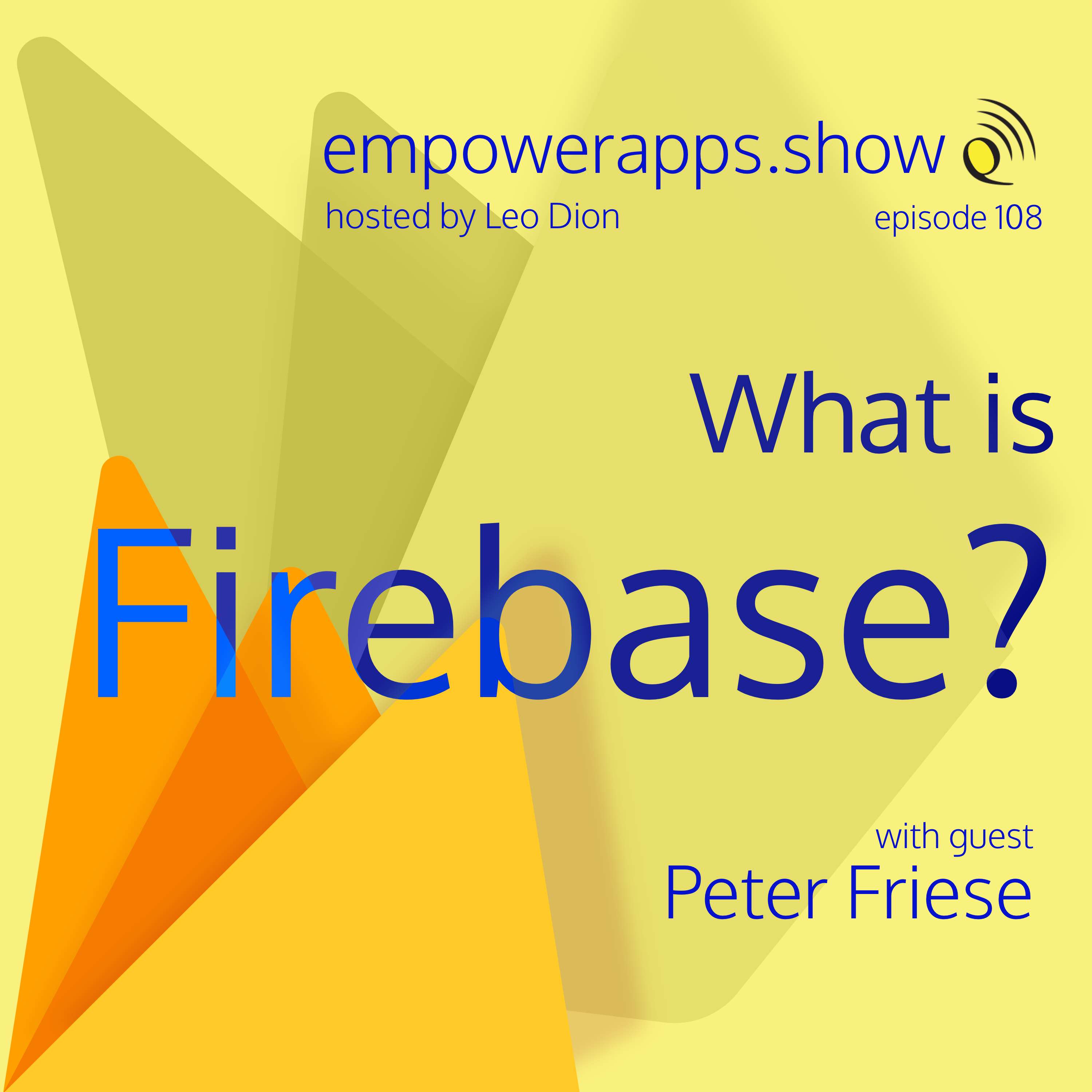 What is Firebase with Peter Friese - podcast episode cover