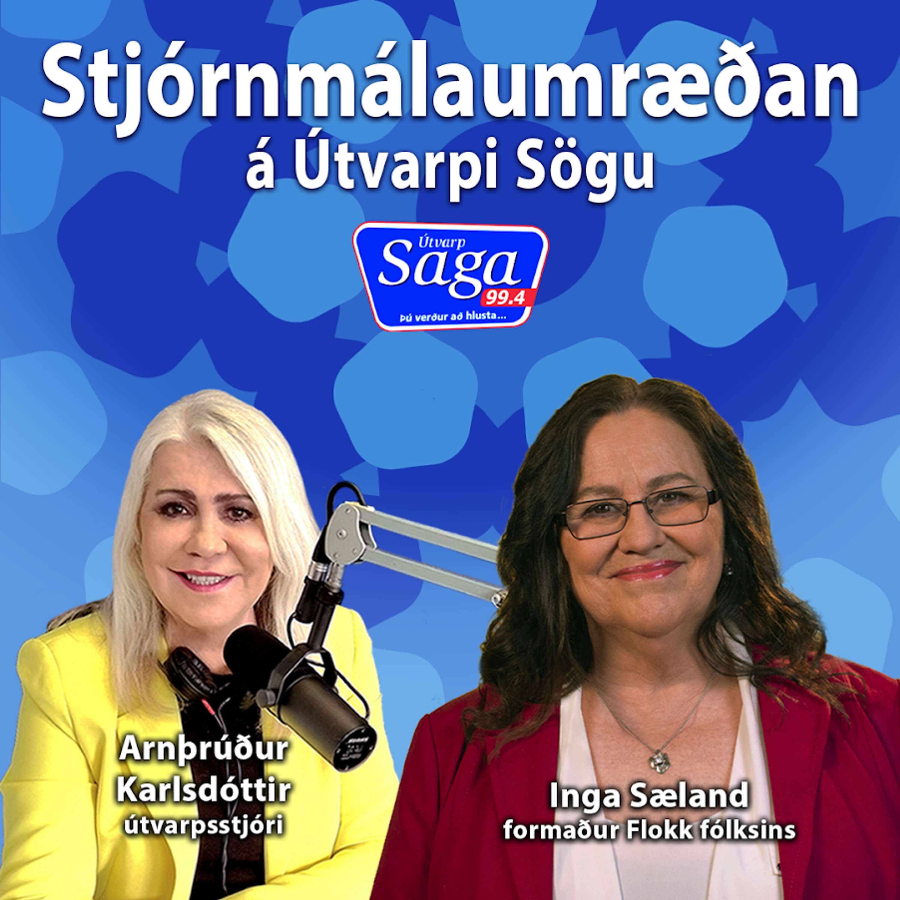 Stjórnmálaumræðan - Inga Sæland og útlendingafrumvarpið