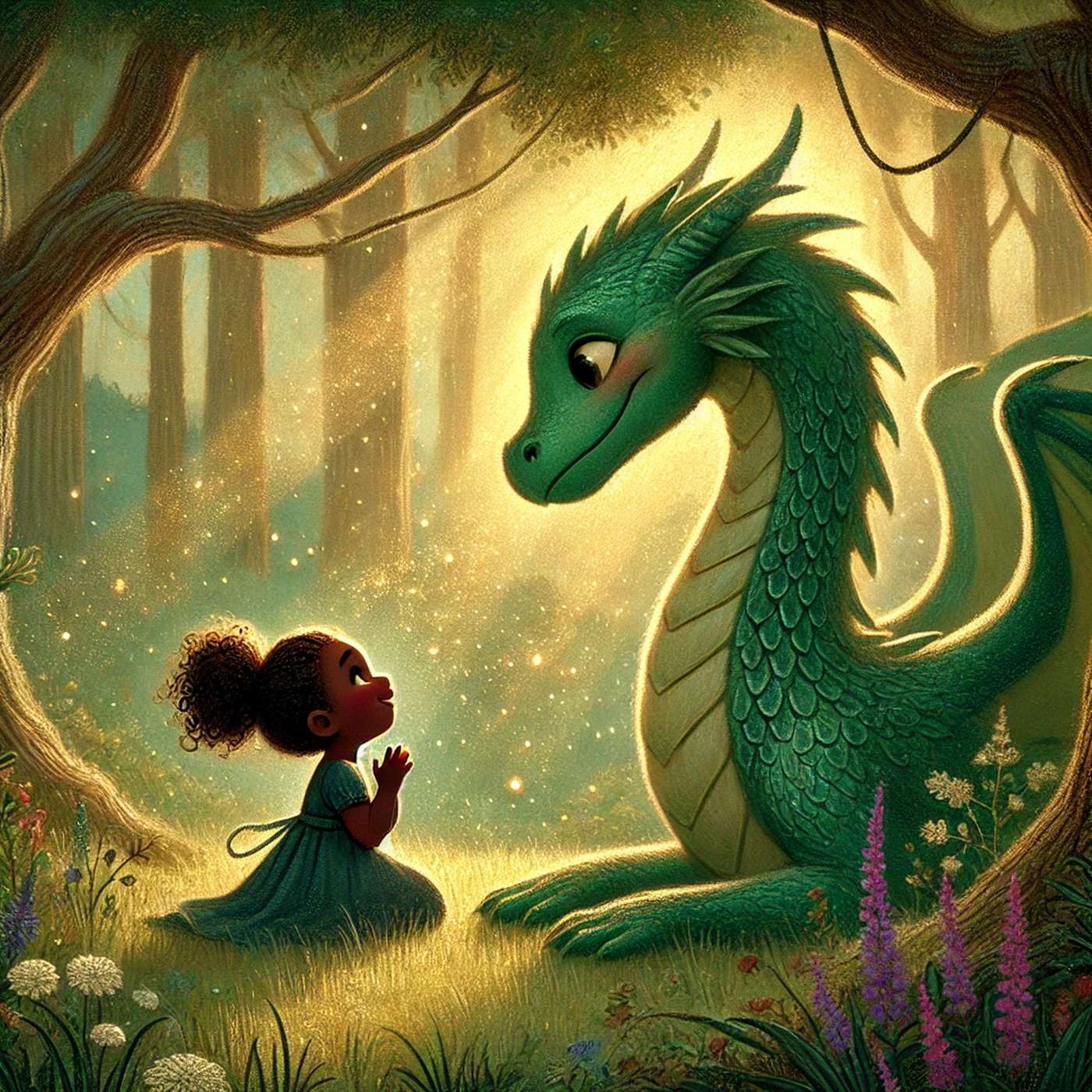 Lucy's Enchanted Forest Friend