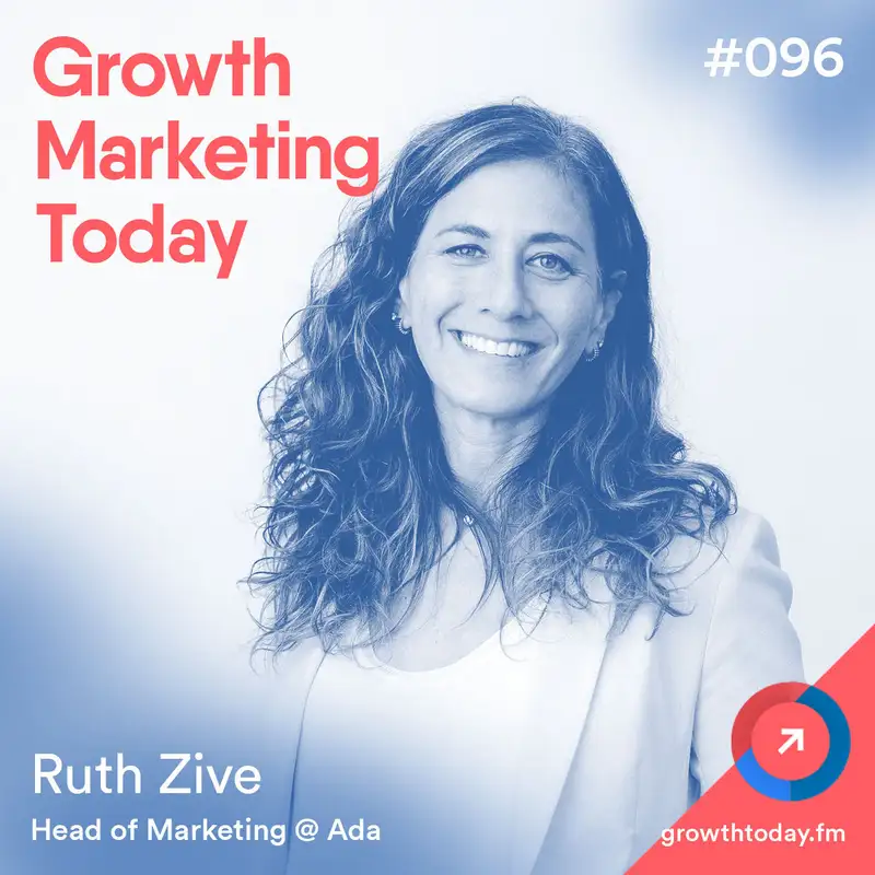 How to Make the Most Out of a Diminished Marketing Budget Due To COVID-19 with Ruth Zive, Head of Marketing at Ada (GMT096)