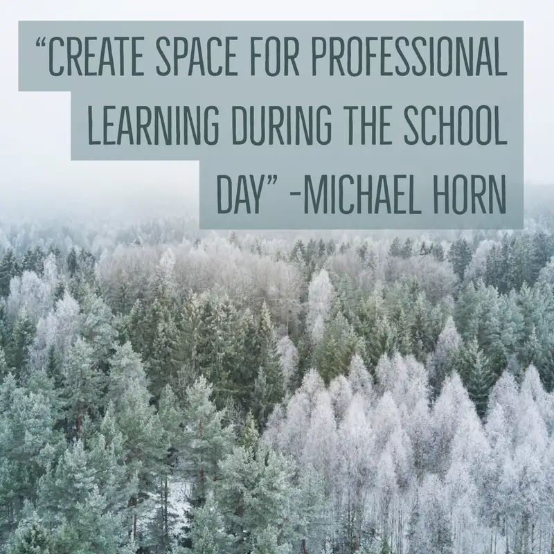 Blended Learning with Michael Horn Transformative Principal 203