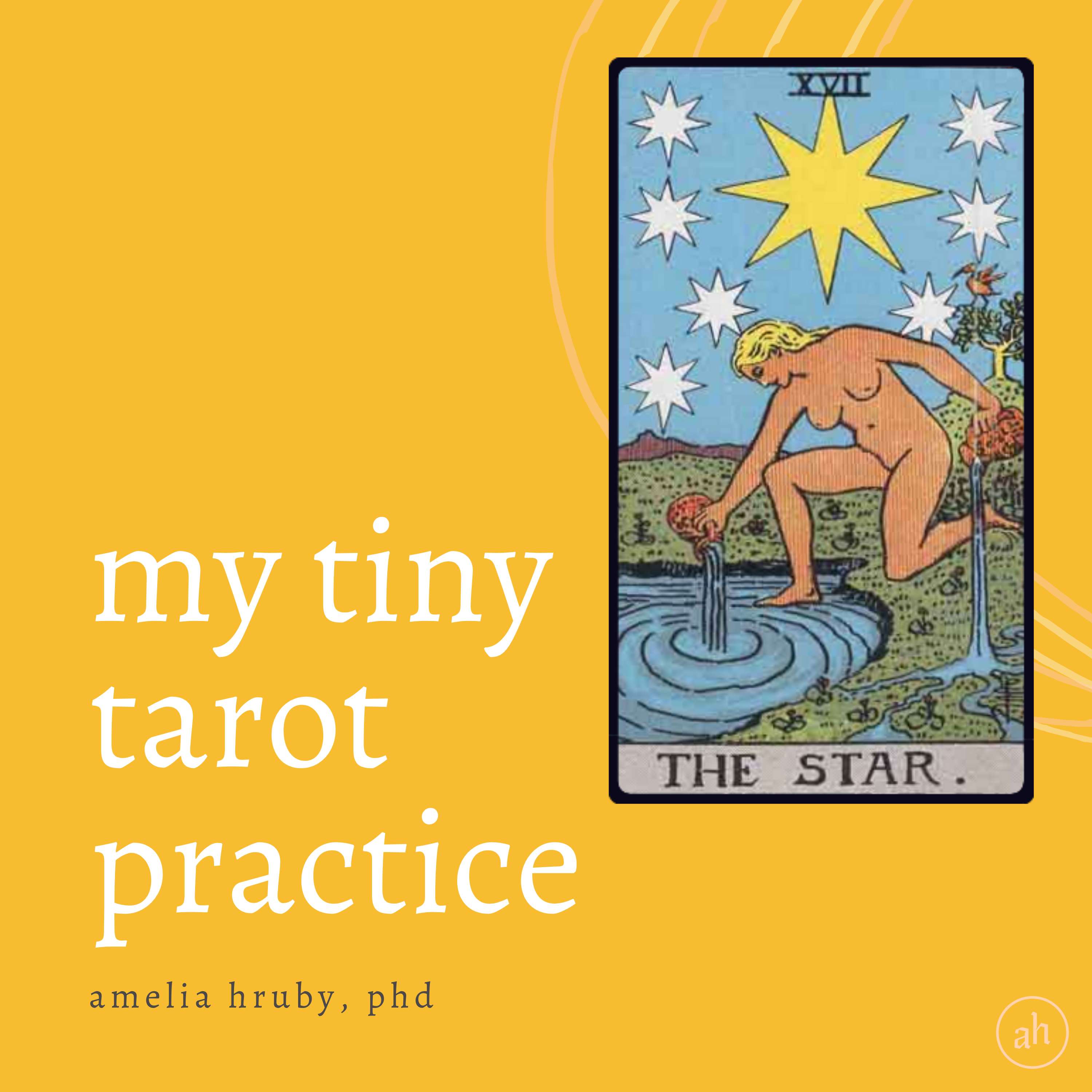 my tiny tarot practice