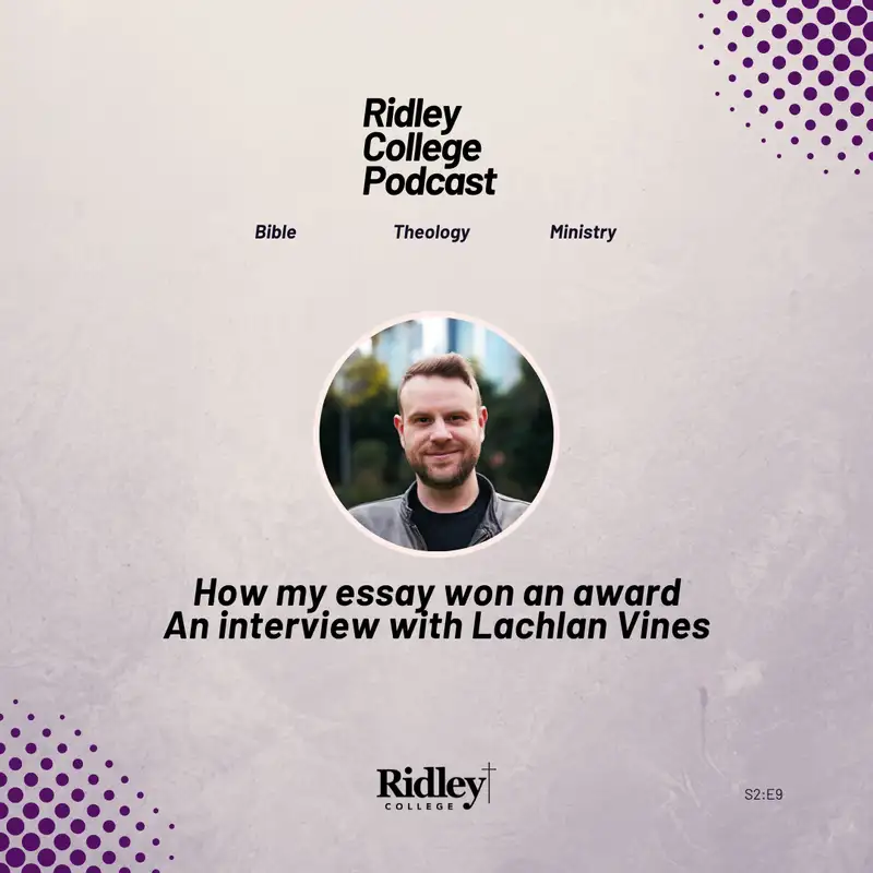 How my essay won an award - Interview with Lachlan Vines