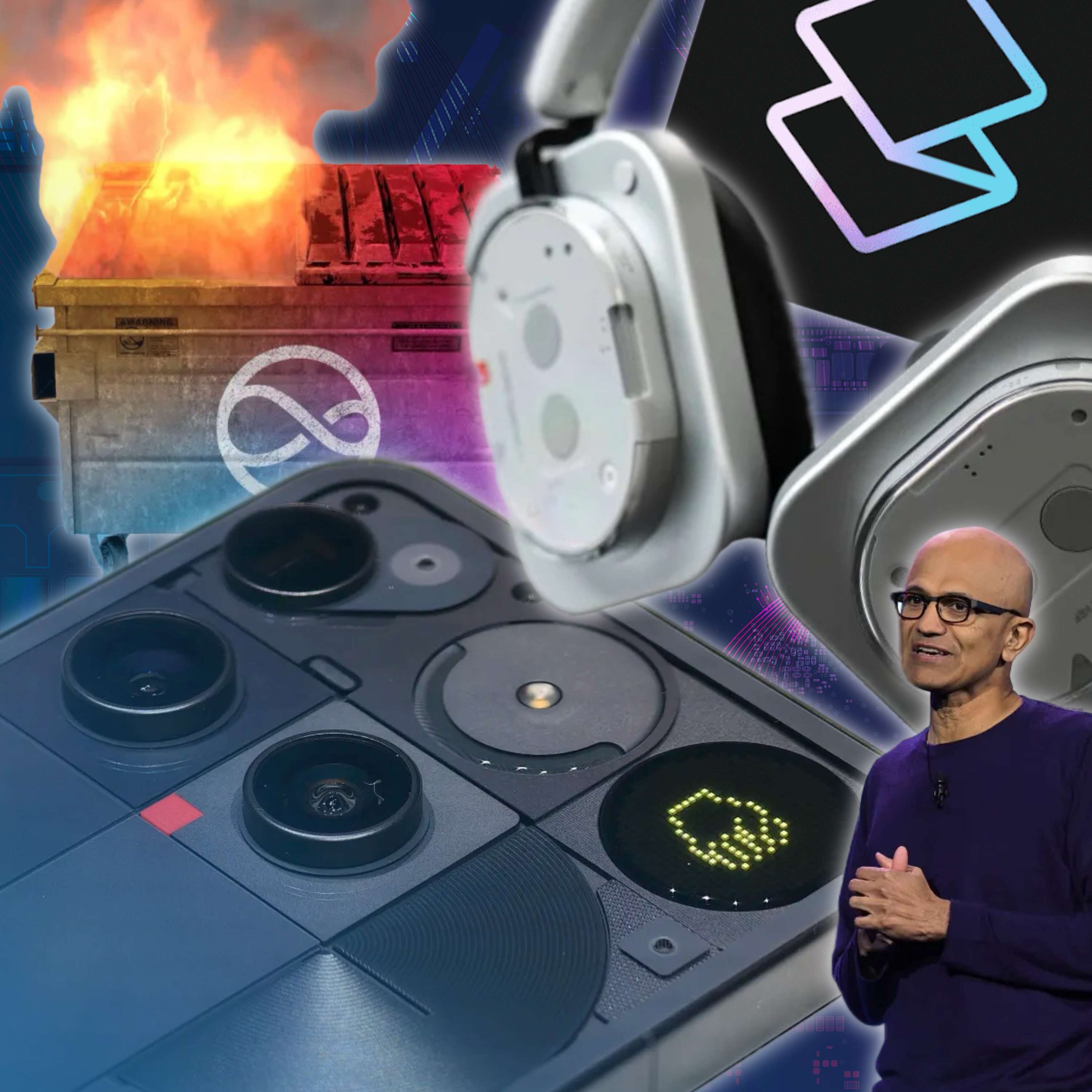 cover of episode Apple May Ditch Internal AI Siri, Nothing Headphone (1) and Phone (3), Grammarly AI Work Suite