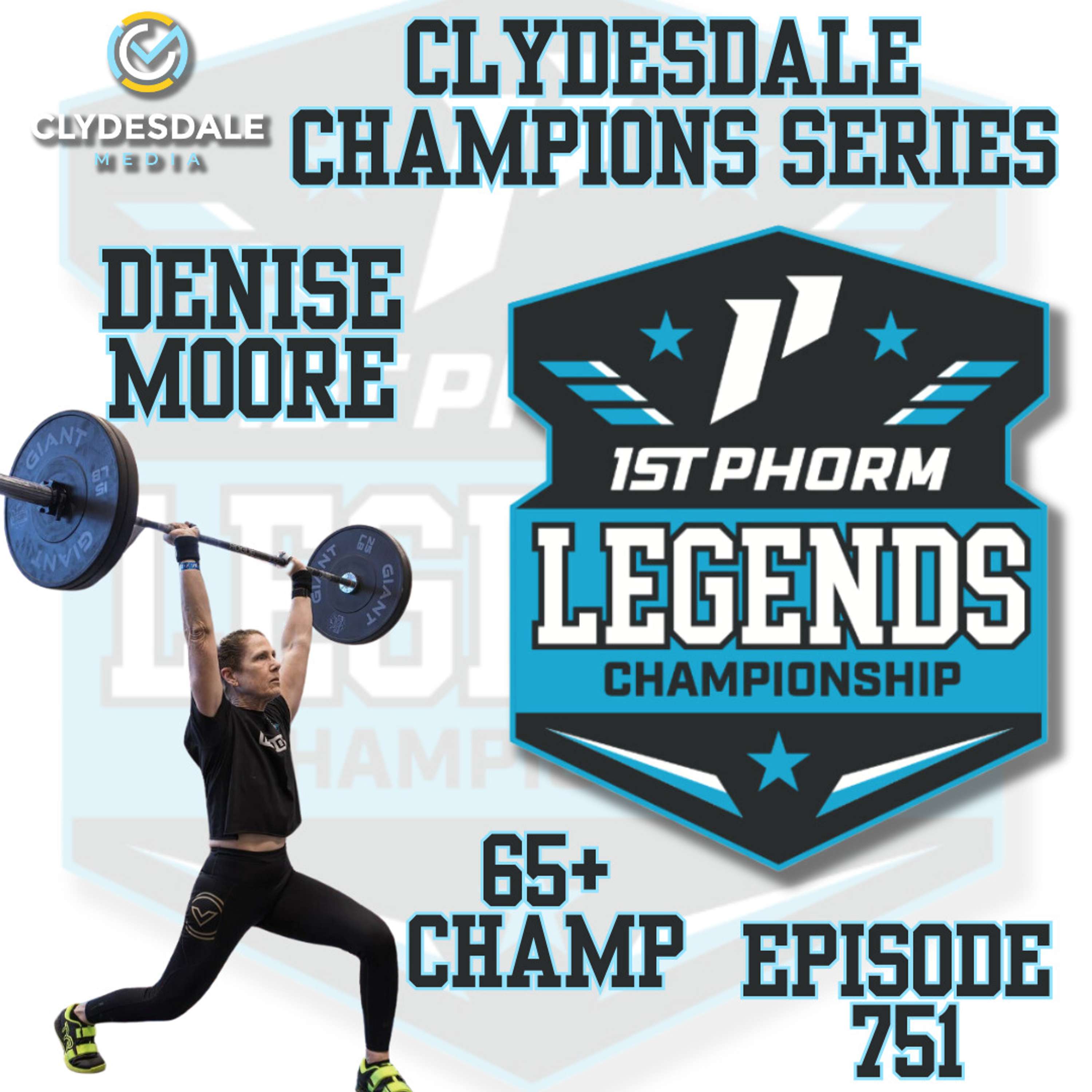 Denise Moore - Legends Championship 65+ Champion