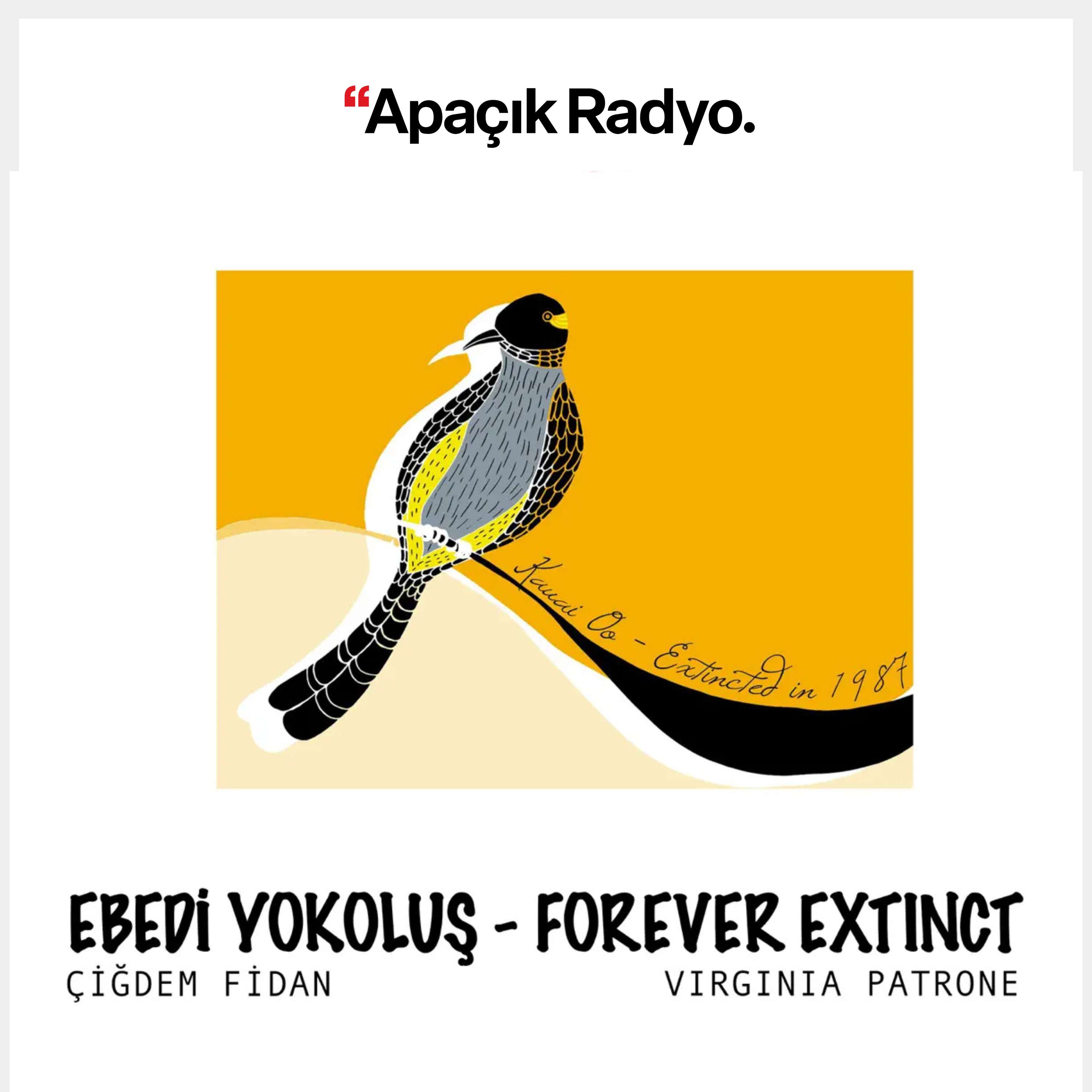Ebedi Yokoluş - Forever Extinct