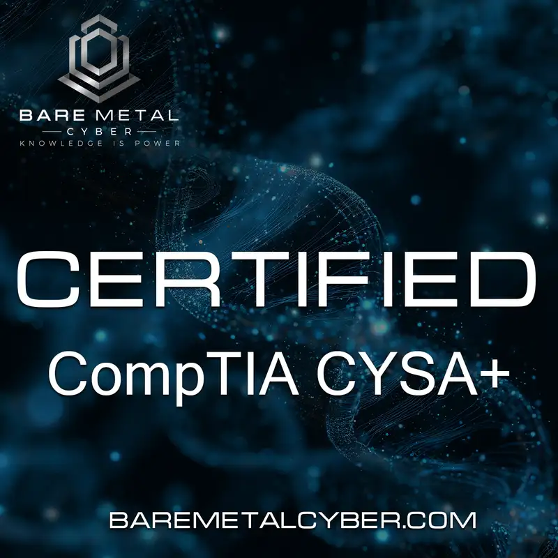 Certified - CompTIA CYSA+