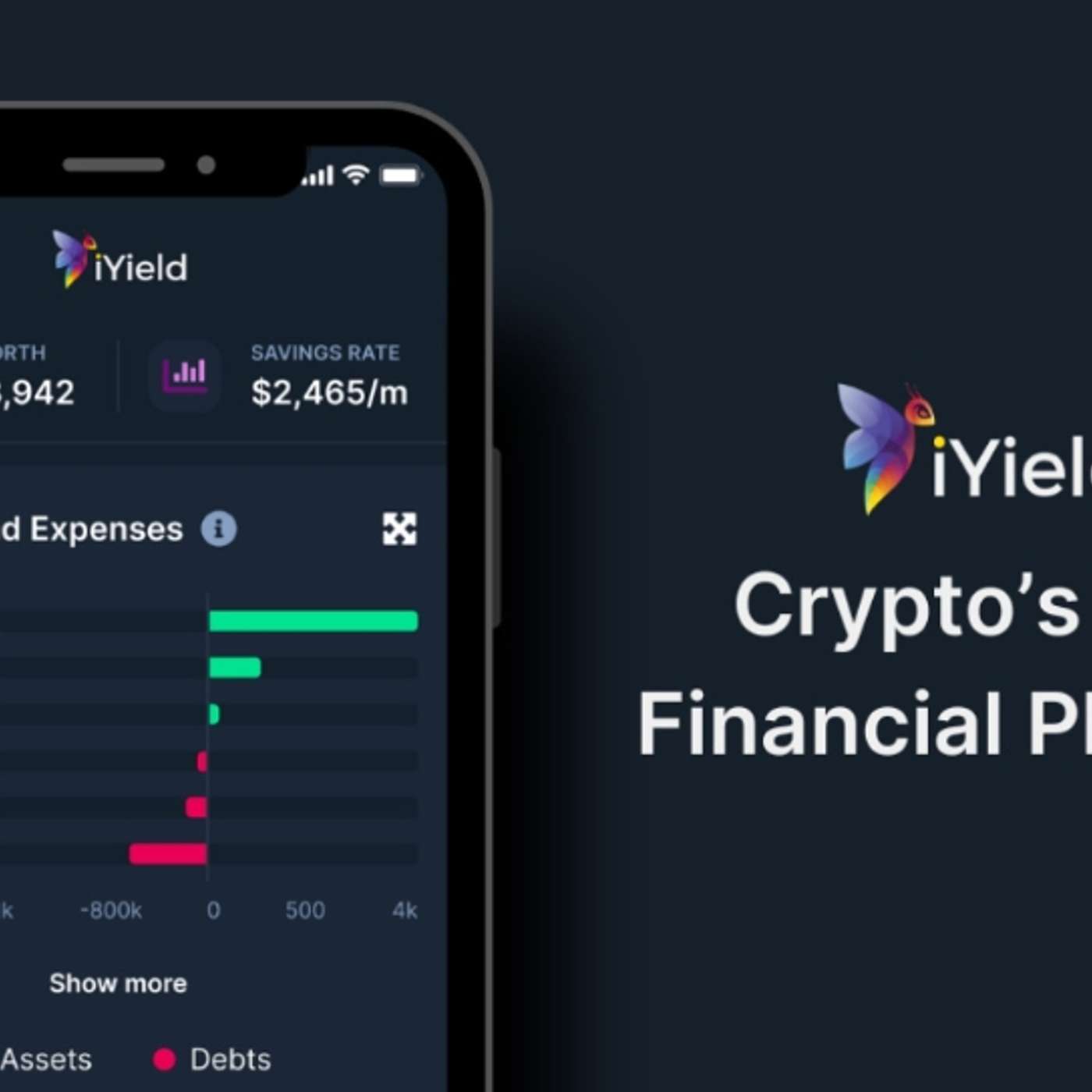 iYield Launches Crypto's 1st Financial Planning Tool