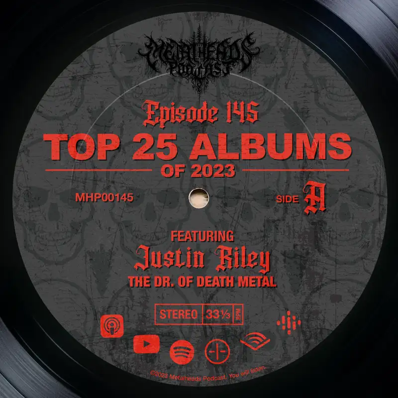 Metalheads Podcast Episode #145: Top 25 Metal Albums of 2023