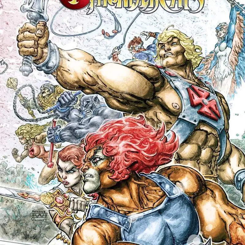 What if He-Man teamed up with the Thundercats? With SPECIAL GUEST Mike of Multiverse of Badness (from DC Comics He-Man / Thundercats #1-6)