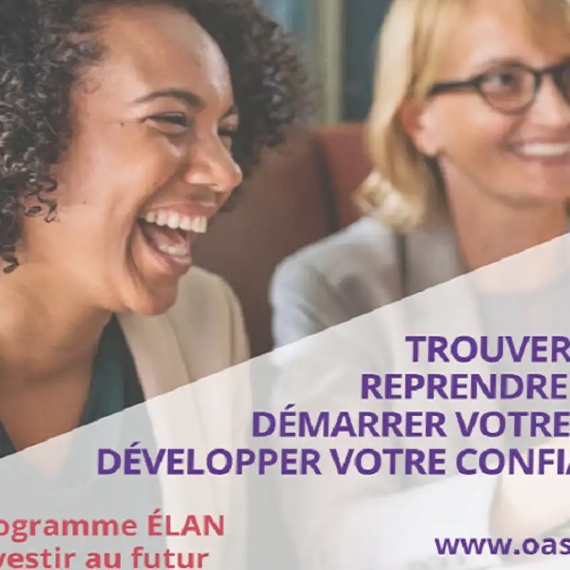 Rencontre avec Lorraine Hugon d'Oasis Centre des femmes, responsable du programme « Élan – Investir au futur »
