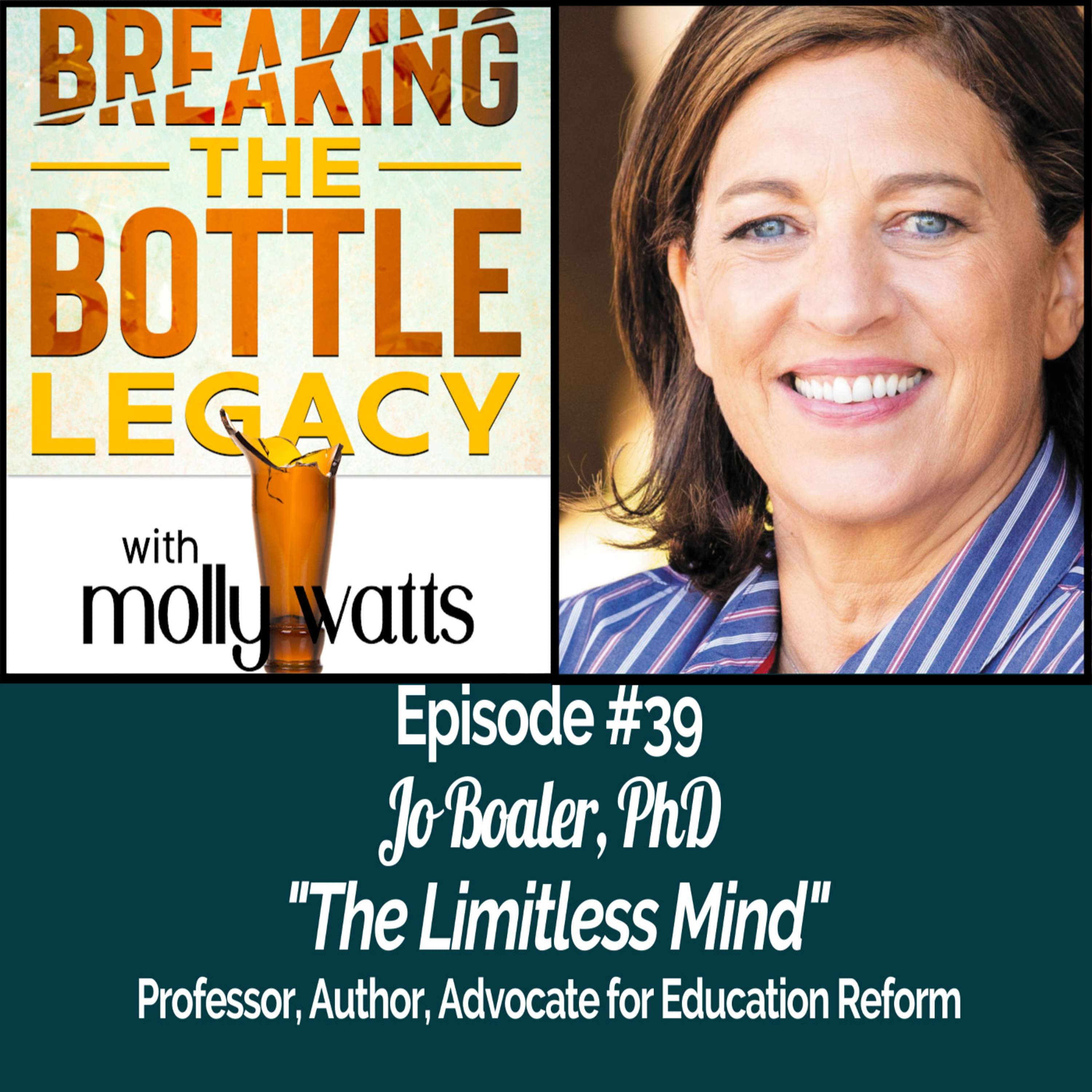 cover of episode The Limitless Mind with Jo Boaler