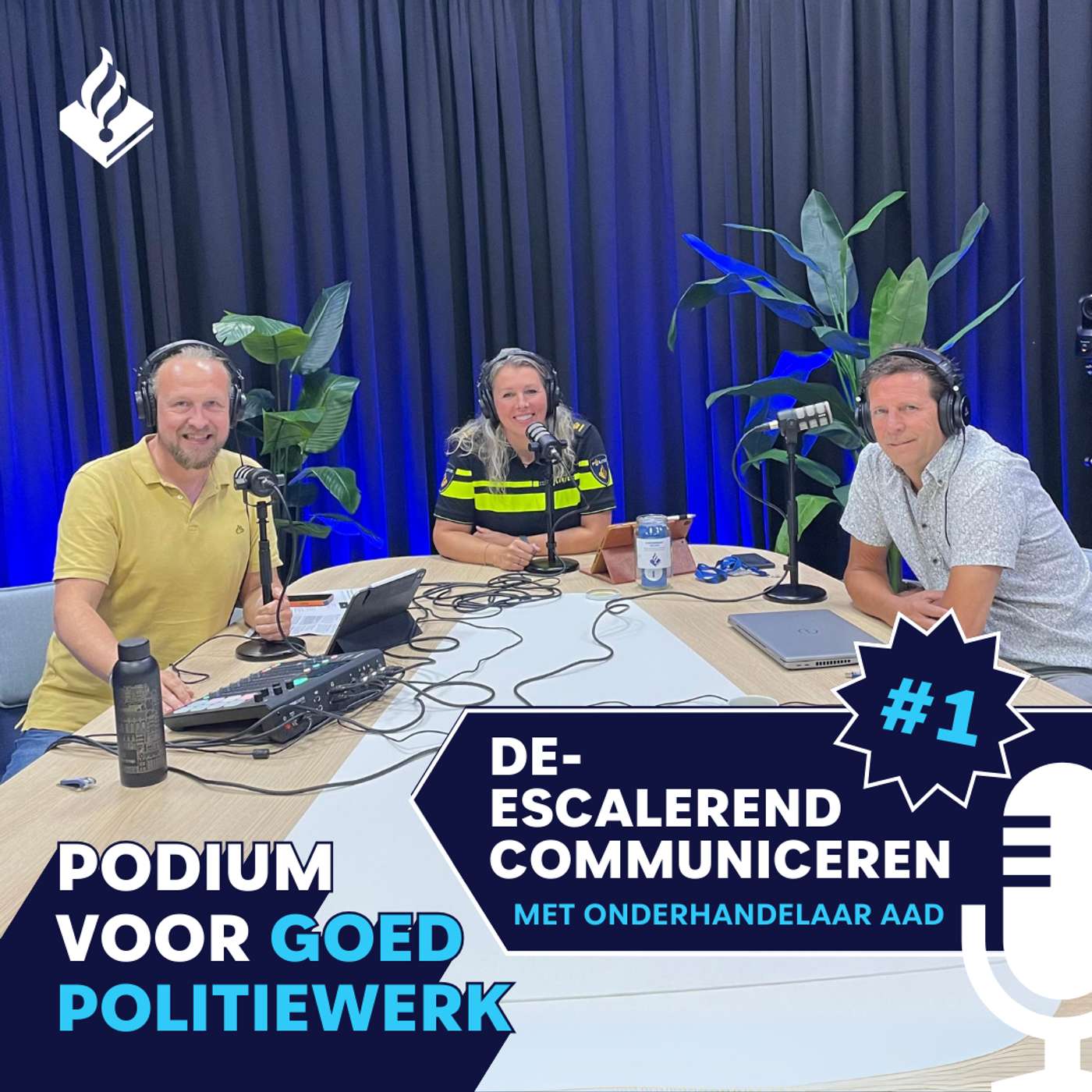 Podium voor Goed Politiewerk S06E09: De-escalerend communiceren met politieonderhandelaar Aad; deel 1