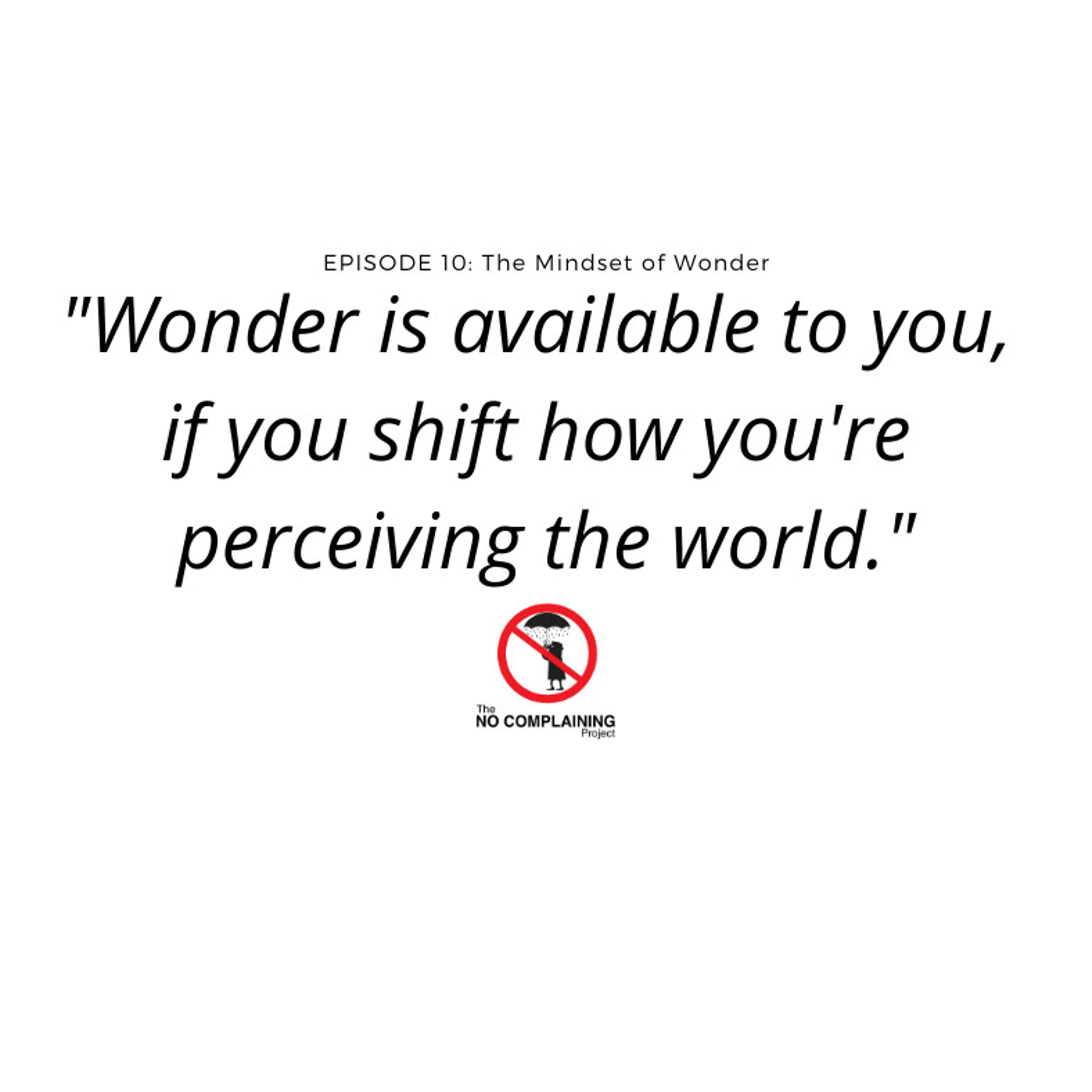 The No Complaining Project