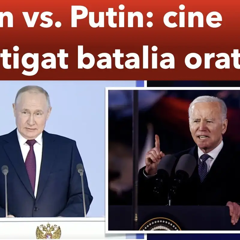 Biden vs. Putin: cine a castigat batalia discursurilor? Istori-Stirile de marti, 21 februarie