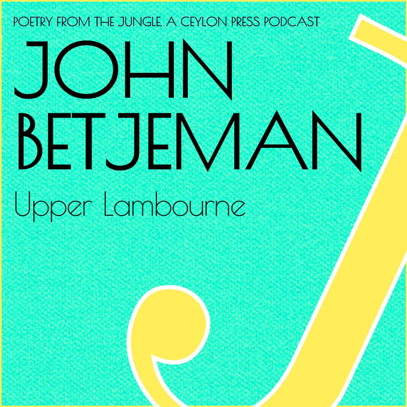 John Betjeman.  Upper Lambourne.