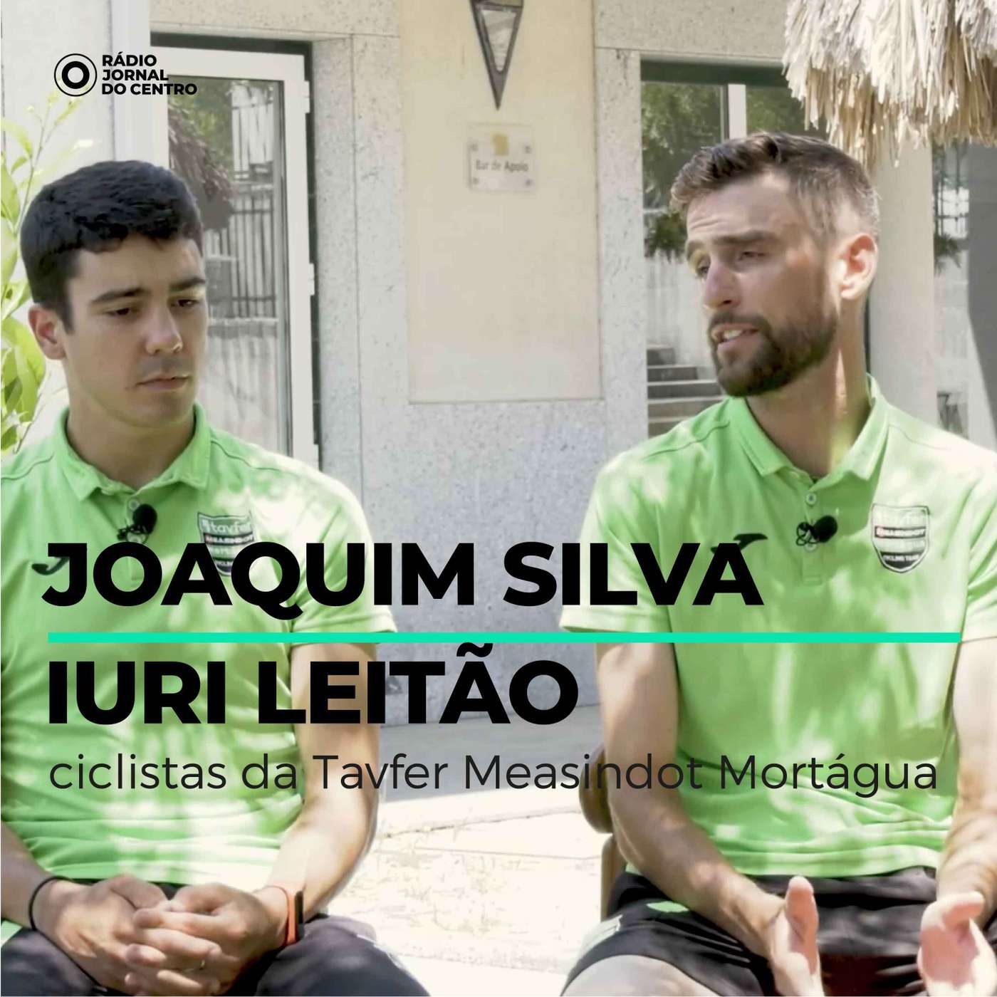 IuriLeitao e JoaquimSilva (ciclistas Tavfer-Measindot-Mortágua)