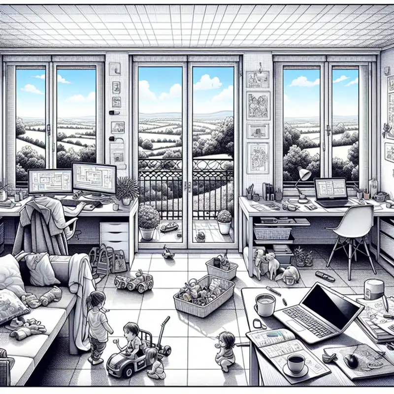 Navigating Family Life in France: The Essential Role of Home Offices for Working Parents