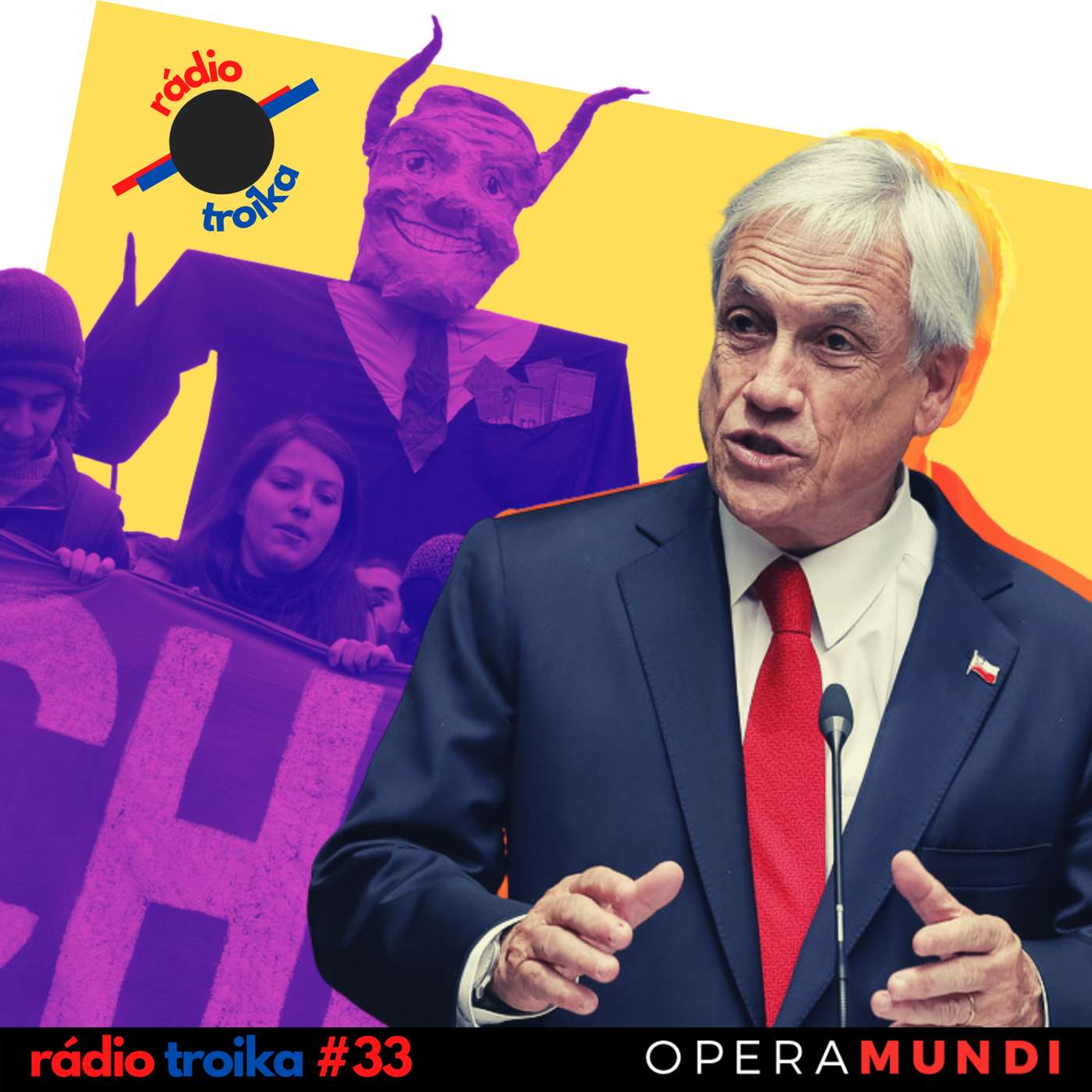 #33 - Caldo chileno: Piñera enfrenta impeachment a dias das eleições episode artwork