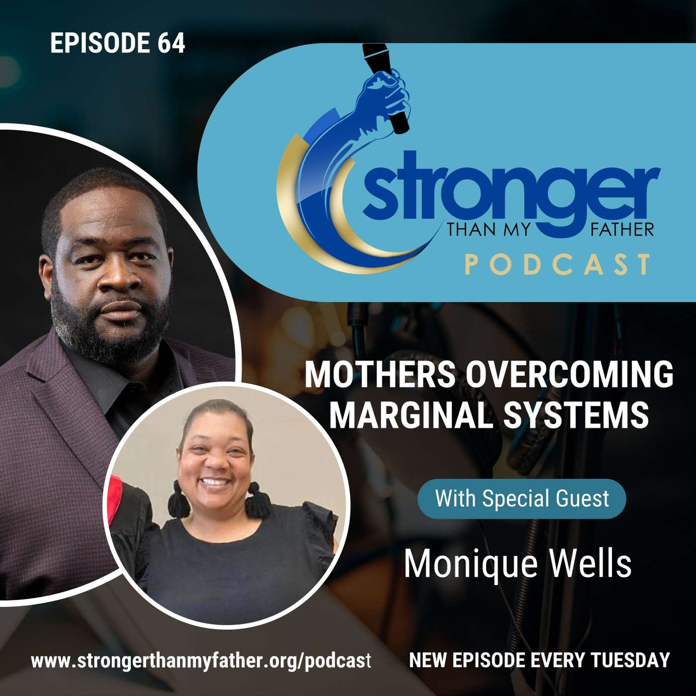 Mothers Overcoming Marginal Systems w/Monique Wells :: Ep 64 Stronger Than My Father Podcast