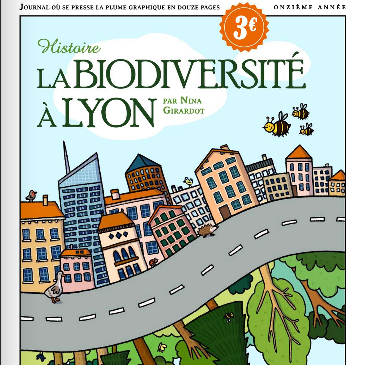 Nina Girardot - Bande dessinée et biodiversité