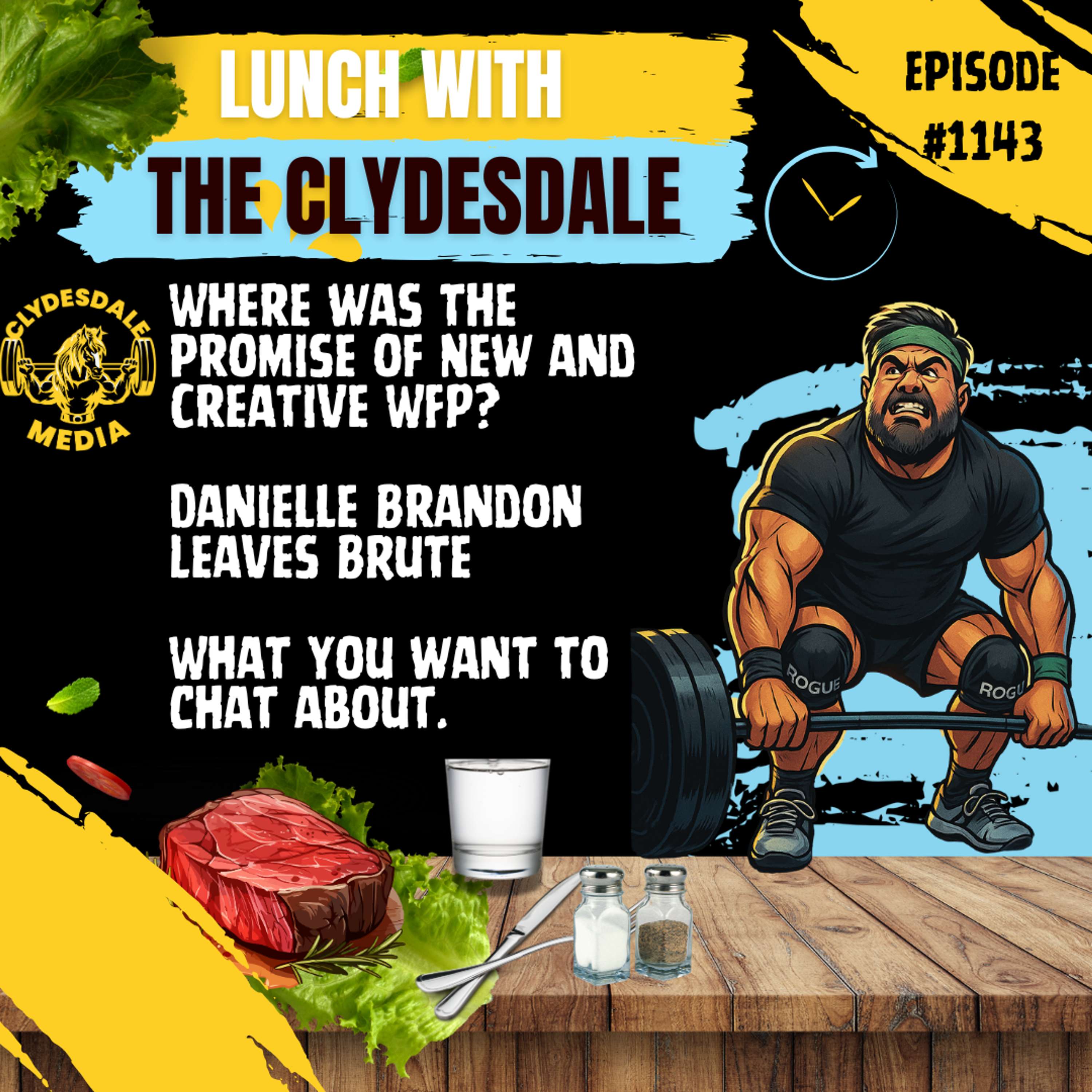 Lunch with the Clydesdale - Broken Promises!