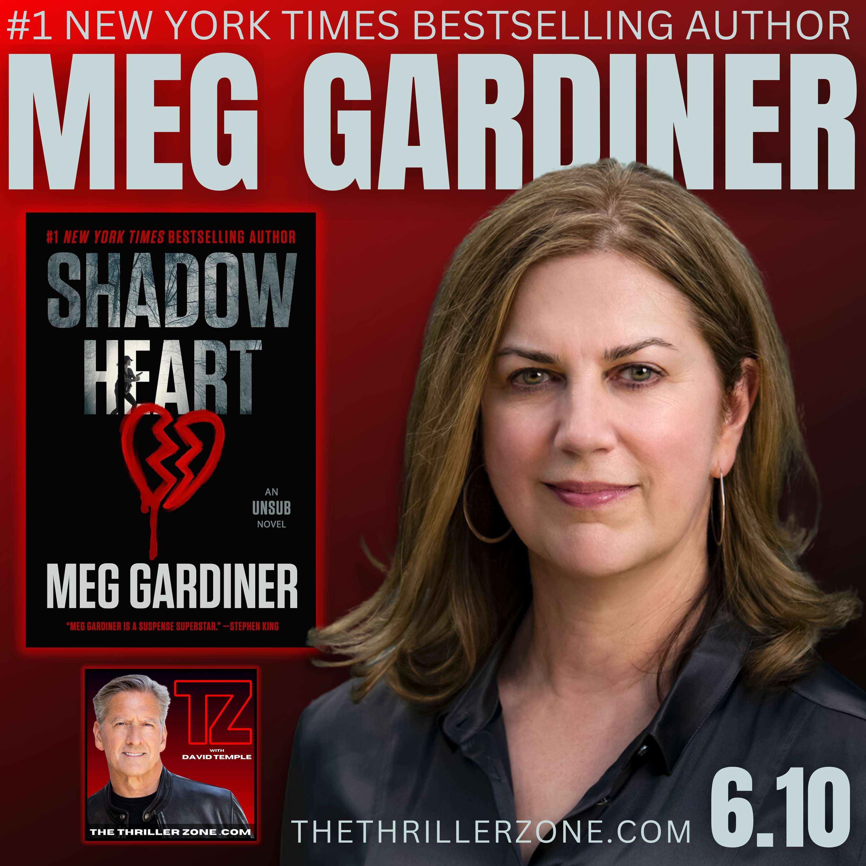 New York Times Bestselling Author Meg Gardiner and The Challenges of Researching Dark Subjects