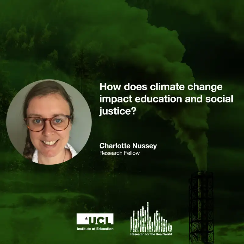 How does climate change impact education and social justice? | Research for the Real World