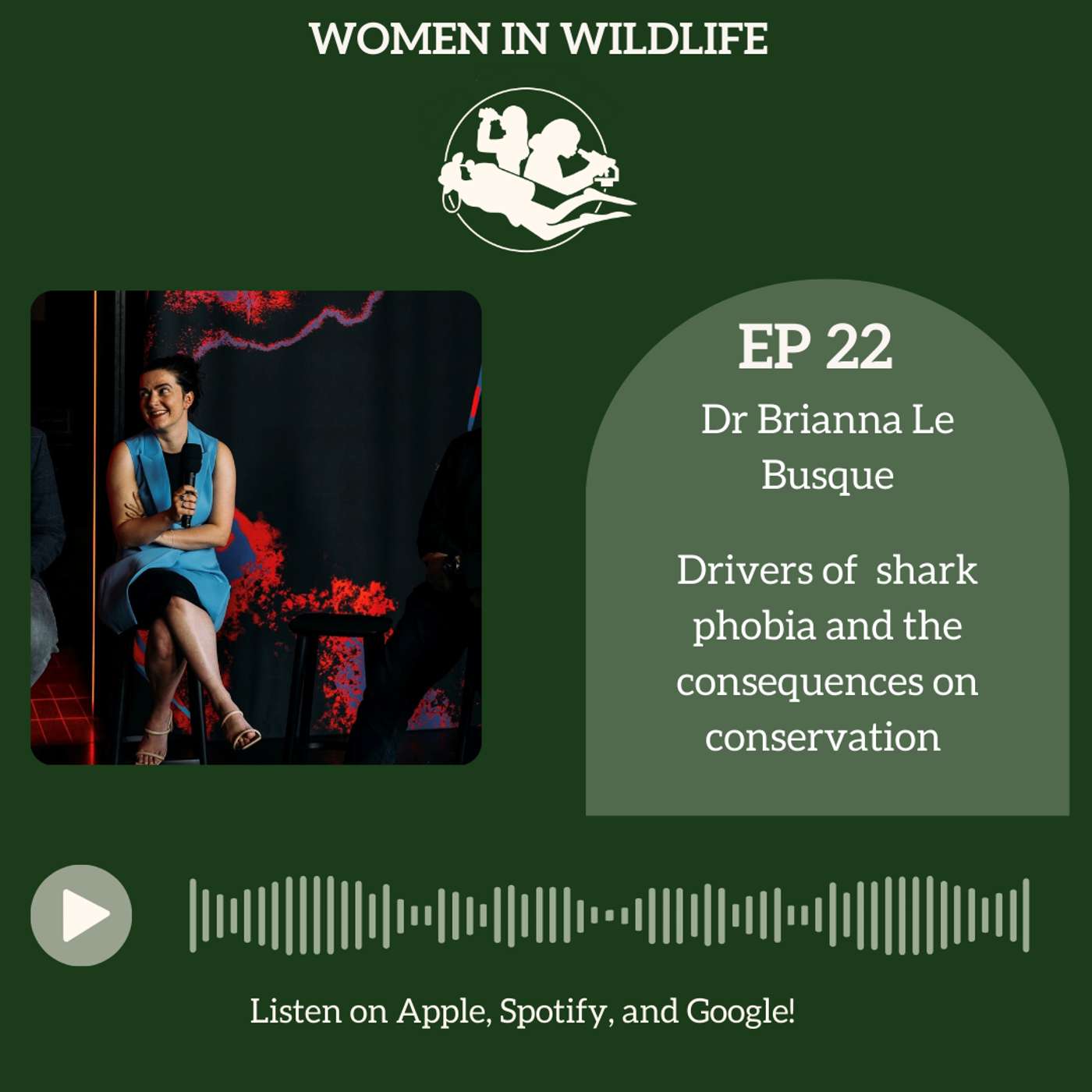 Drivers of shark phobia and the consequences on conservation with environmental psychology scientist Dr Brianna Le Busque