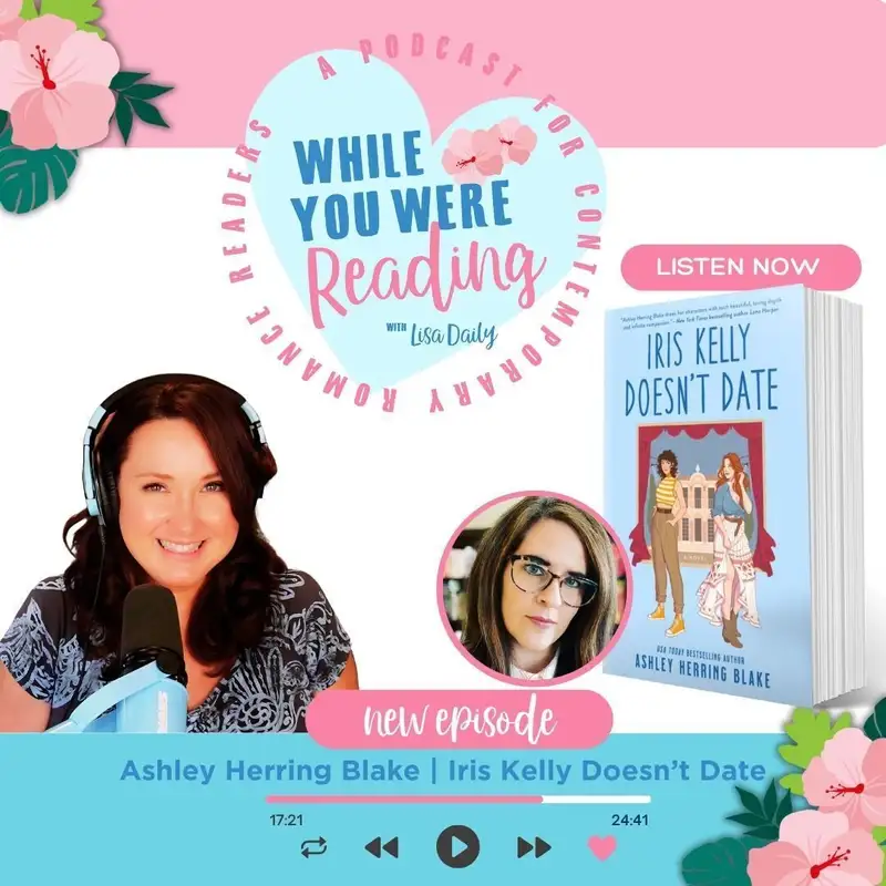 👭If you love sapphic, fake dating romcoms, you'll 🩷 IRIS KELLY DOESN'T DATE by Ashley Herring Blake 