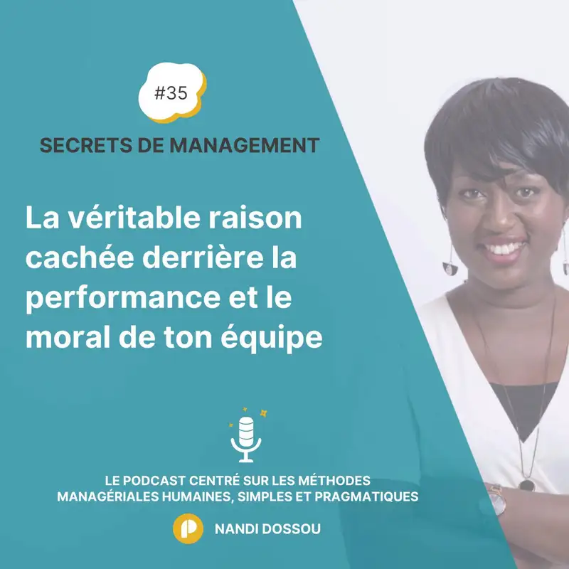 Ep35 - La VERITABLE raison cachée derrière la performance et le moral de ton équipe