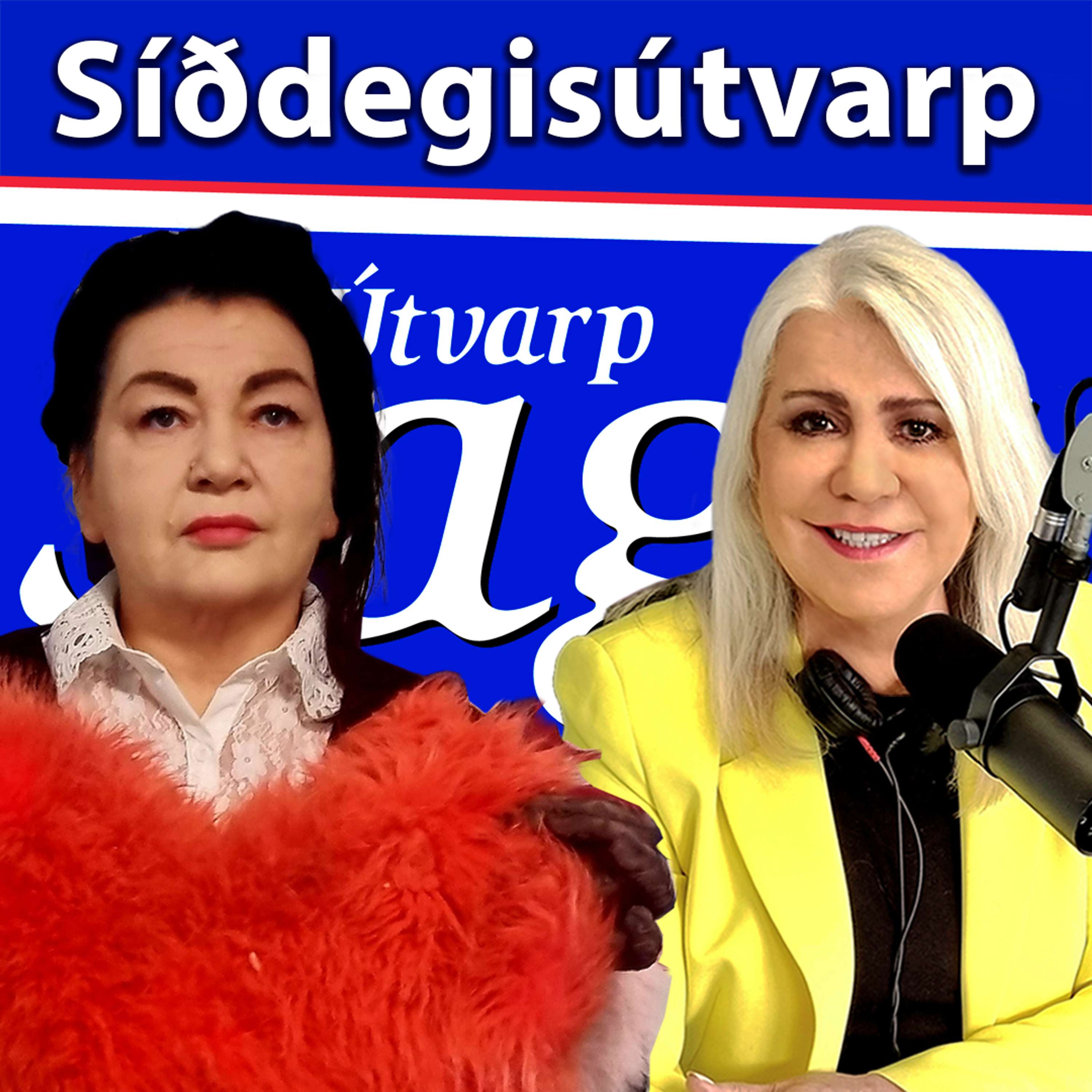 Arnþrúður Karlsdóttir og Sigga Kling taka á móti sumrinu eins og þeim er einum lagið