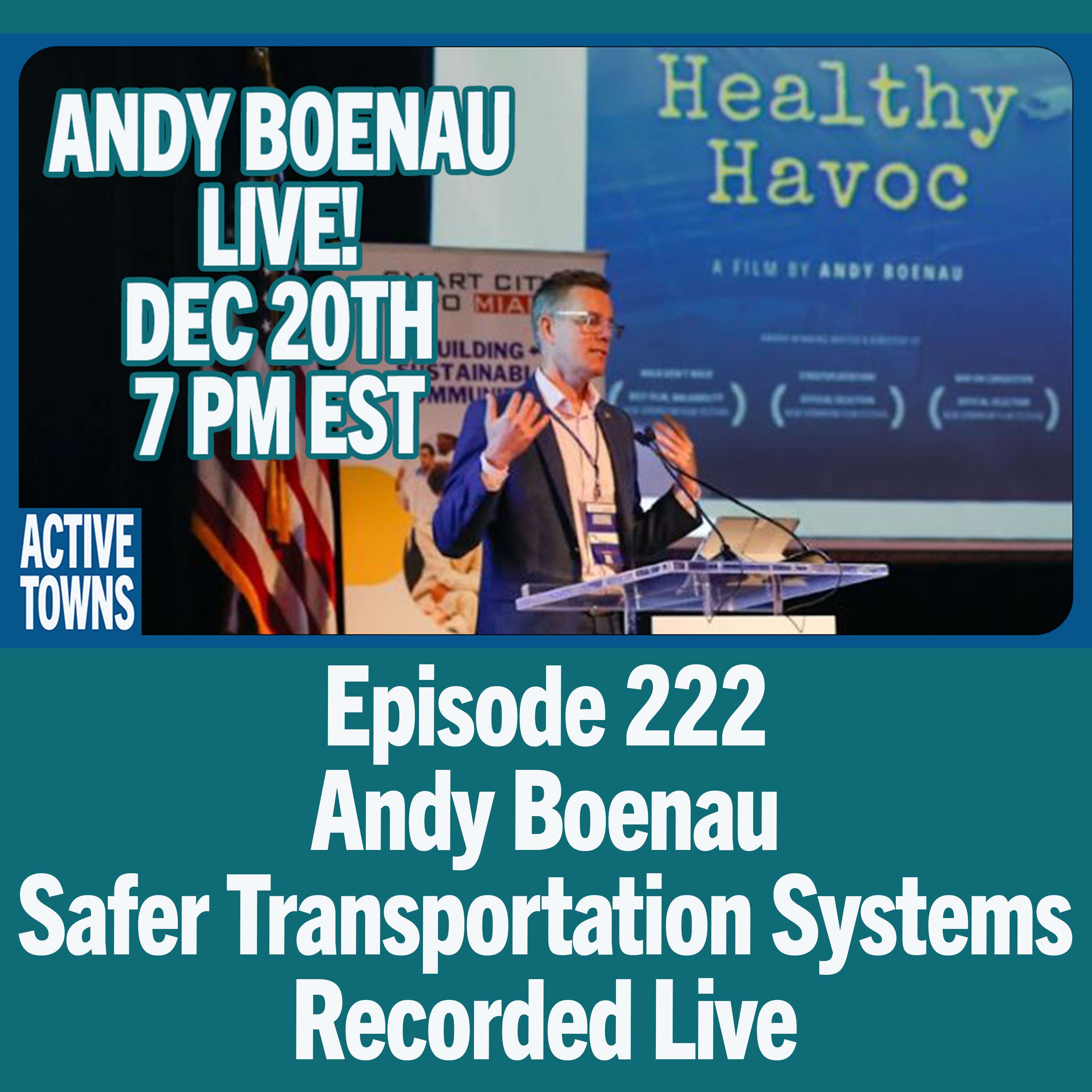 Livestream with Traffic Engineer Activist Andy Boenau