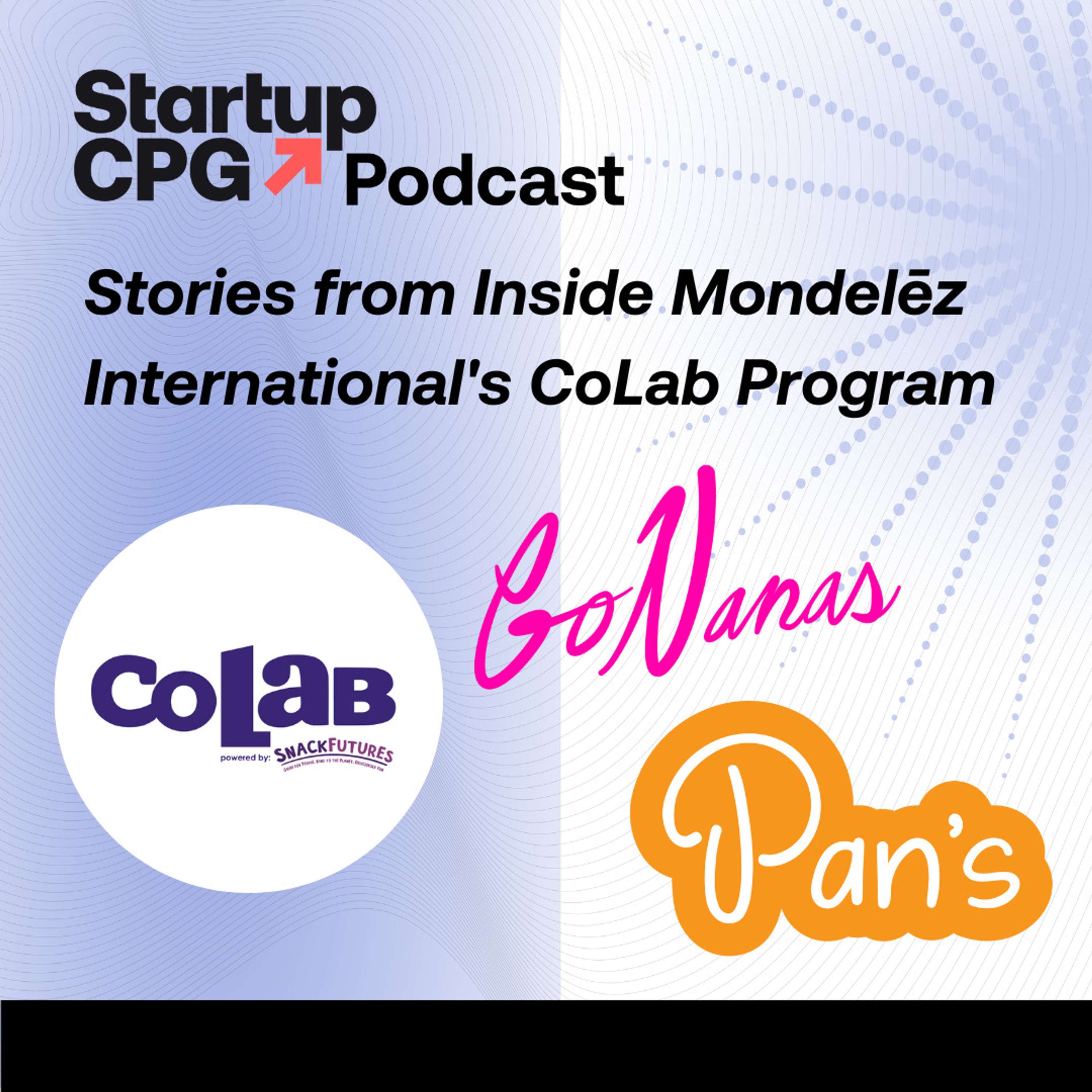 #54 Stories from Inside Mondelēz International's CoLab Program with Pan's Mushroom Jerky & GoNanas - podcast episode cover