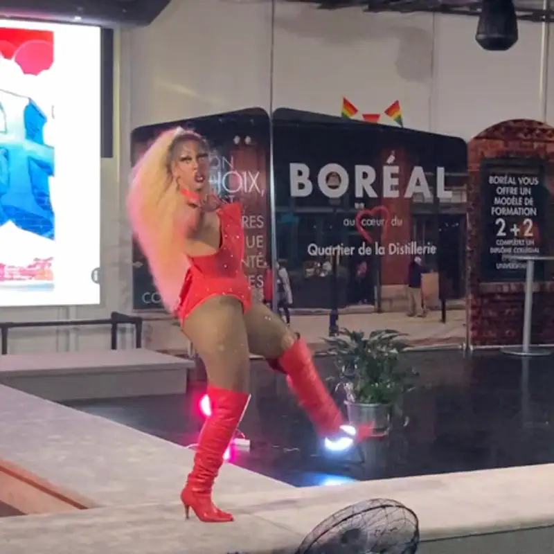 REPORTAGE - Les dragqueen performent pour la francophonie Torontoise