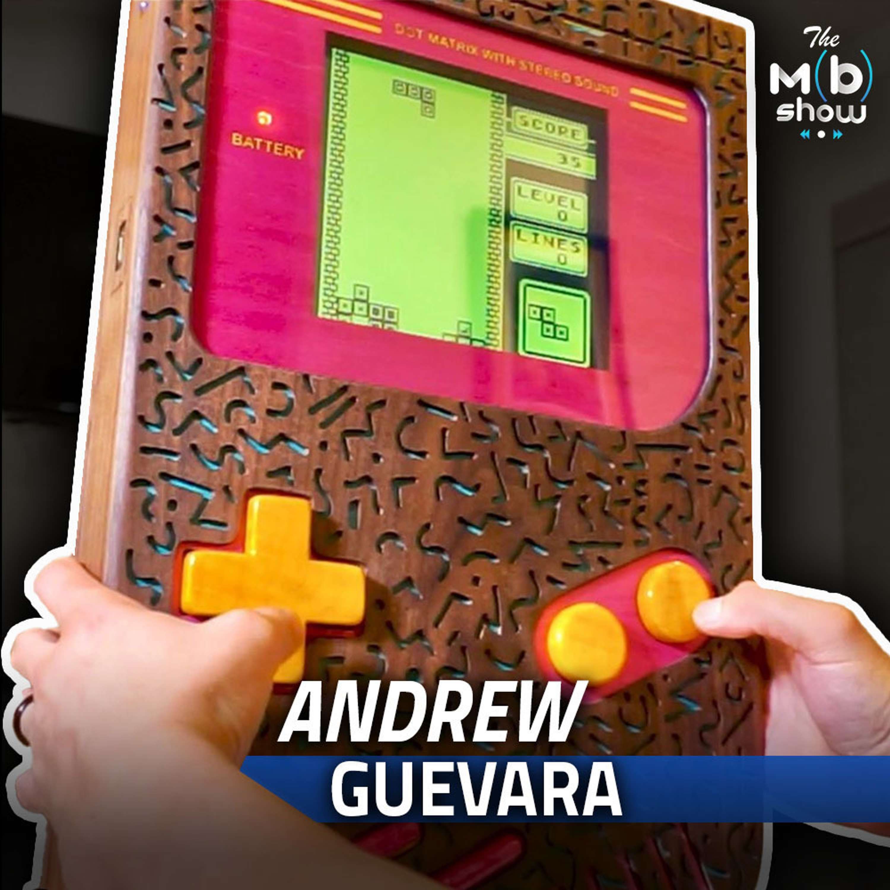 Building a Playable Wooden Gameboy with Andrew Guevara