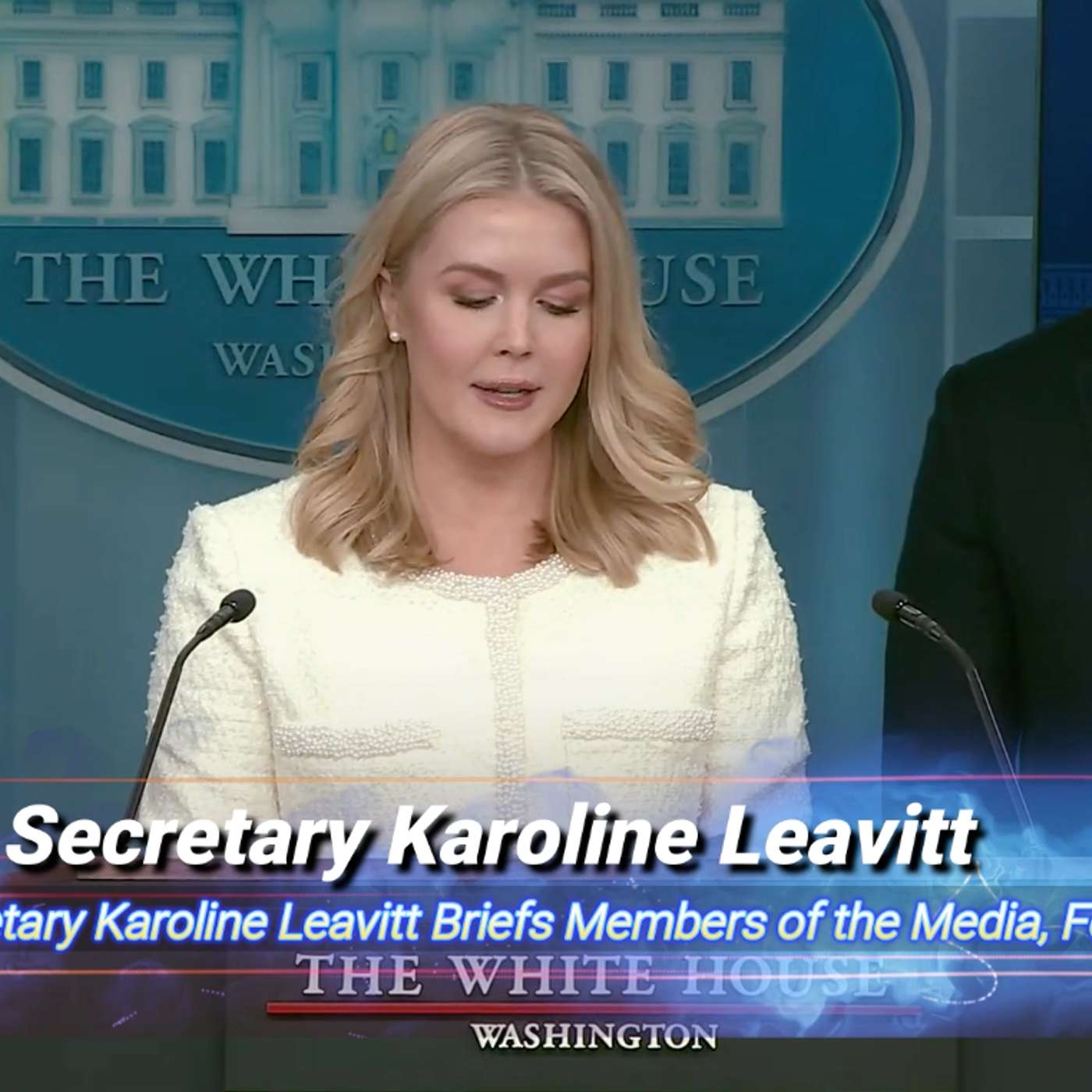 Press Secretary Karoline Leavitt Briefs Members of the Media, Feb. 20, 2025 episode artwork