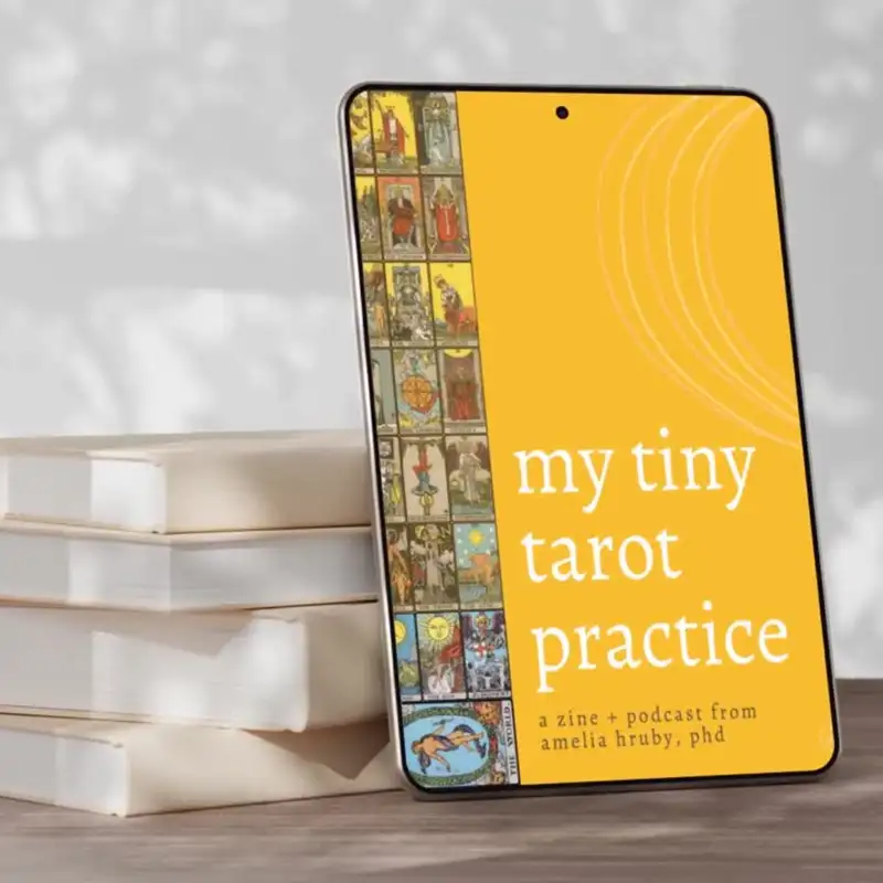 ✺ my tiny tarot zine