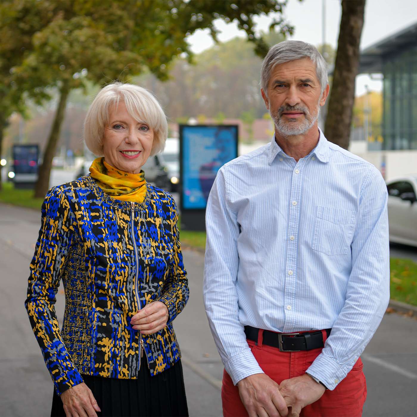 Legendarna meteorologa skupaj pred kamero