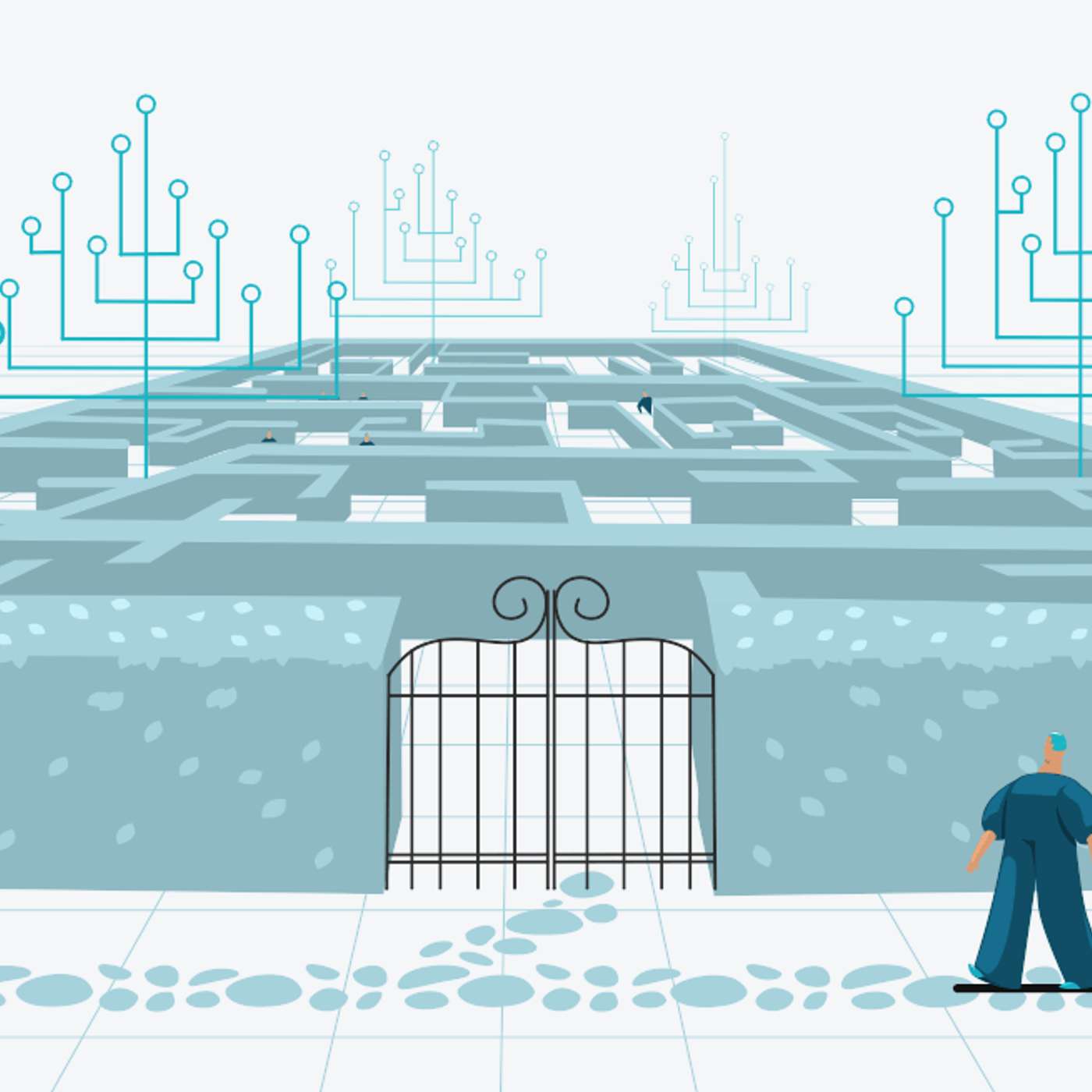 From Walled Gardens to World Grid: A Short History of How We Centralized the Internet
